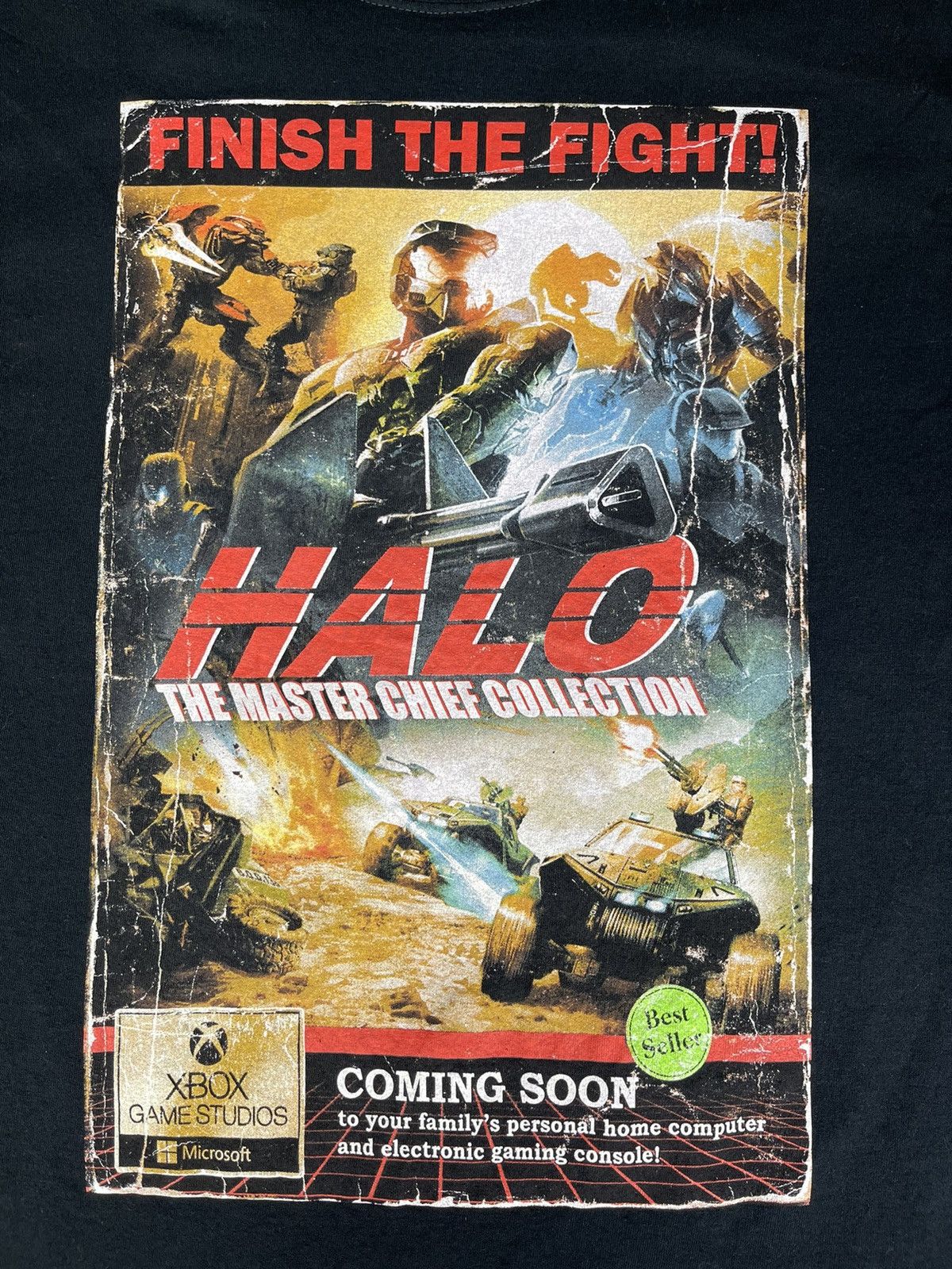 Optic Gaming × Vintage Vintage Y2K Halo The Master Chief Collection Tee Size US L / EU 52-54 / 3 - 2 Thumbnail