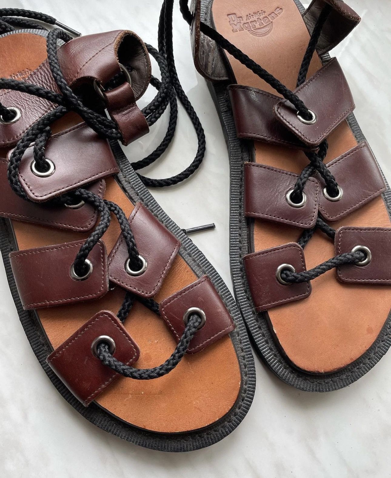 Dr. Martens Vintage Gladiator Sandals Dr. Martens rare Avant-garde Size US 9 / EU 42 - 2 Thumbnail