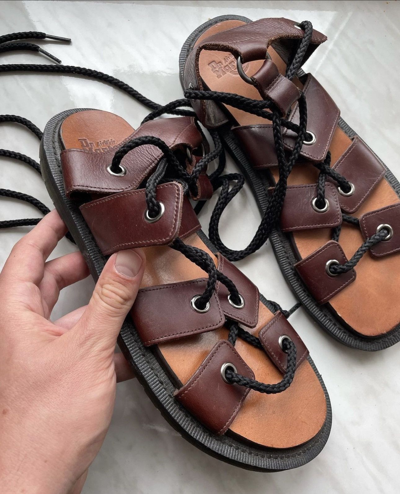 Dr. Martens Vintage Gladiator Sandals Dr. Martens rare Avant-garde Size US 9 / EU 42 - 10 Thumbnail