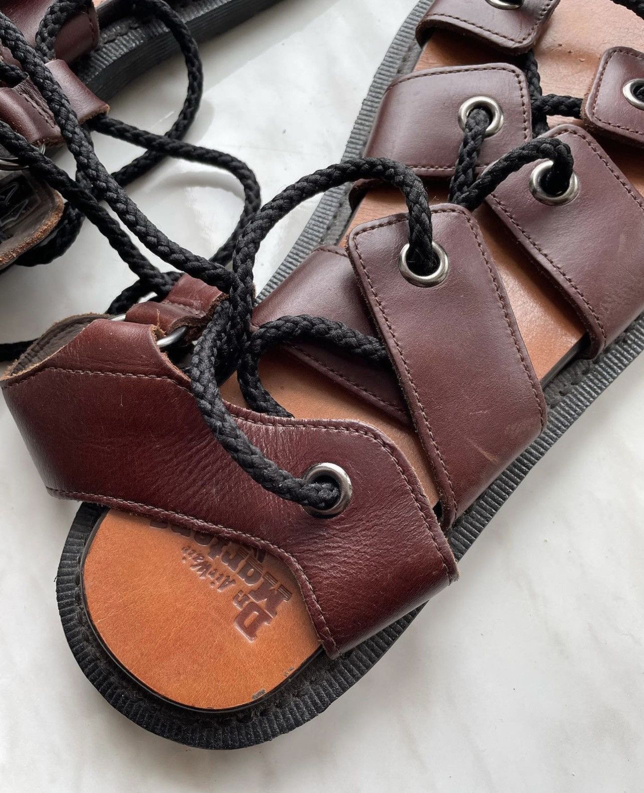 Dr. Martens Vintage Gladiator Sandals Dr. Martens rare Avant-garde Size US 9 / EU 42 - 6 Thumbnail