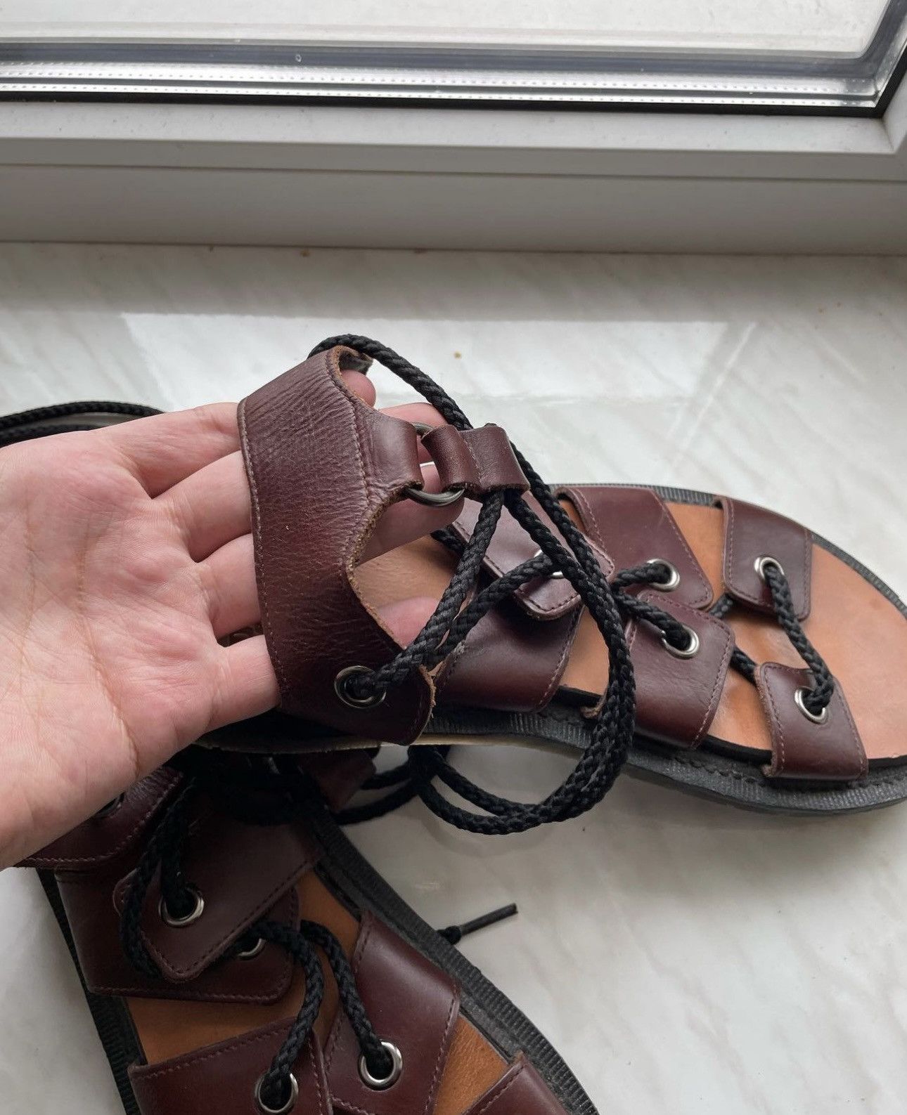 Dr. Martens Vintage Gladiator Sandals Dr. Martens rare Avant-garde Size US 9 / EU 42 - 5 Thumbnail