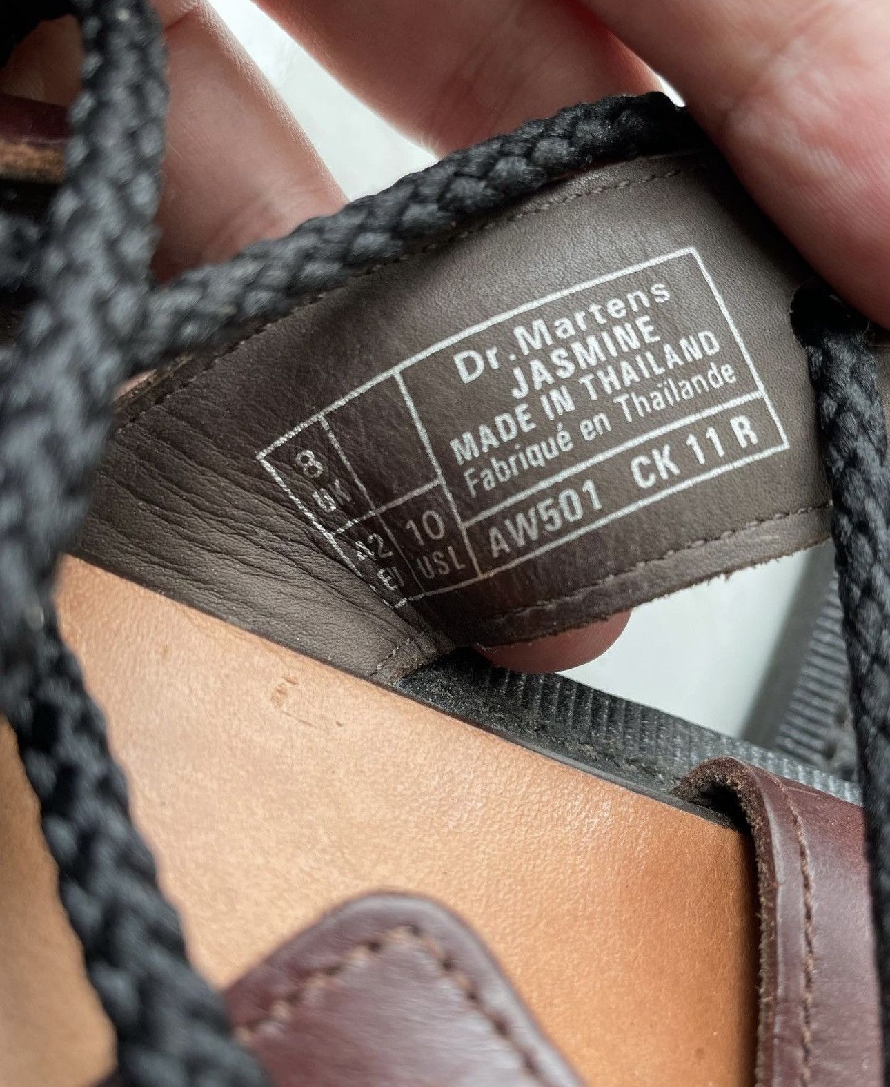 Dr. Martens Vintage Gladiator Sandals Dr. Martens rare Avant-garde Size US 9 / EU 42 - 9 Thumbnail