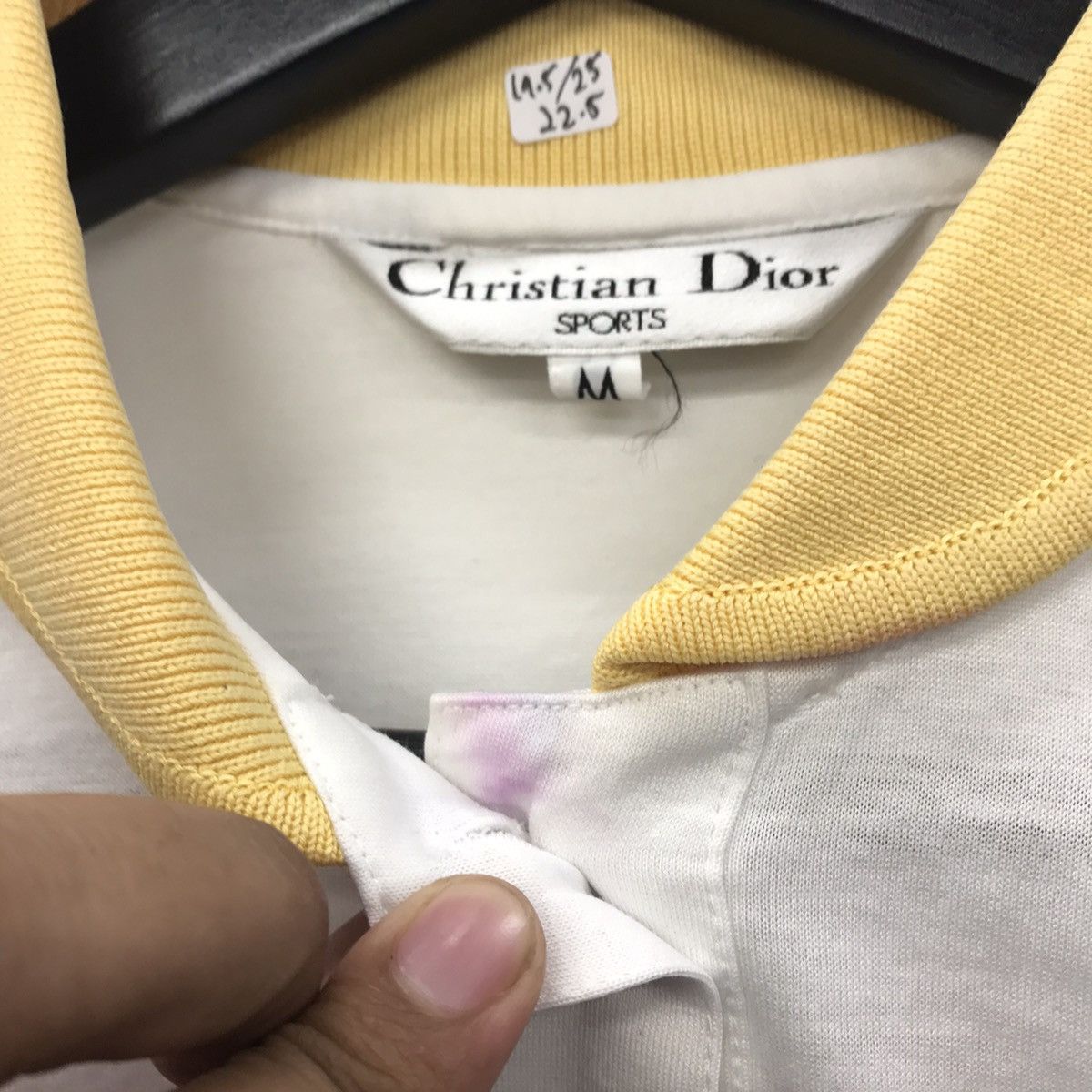 Christian Dior Monsieur × Vintage *Rare!! Vintage Christian Dior Sports Polo Long Sleeve Tee Size US M / EU 48-50 / 2 - 9 Thumbnail