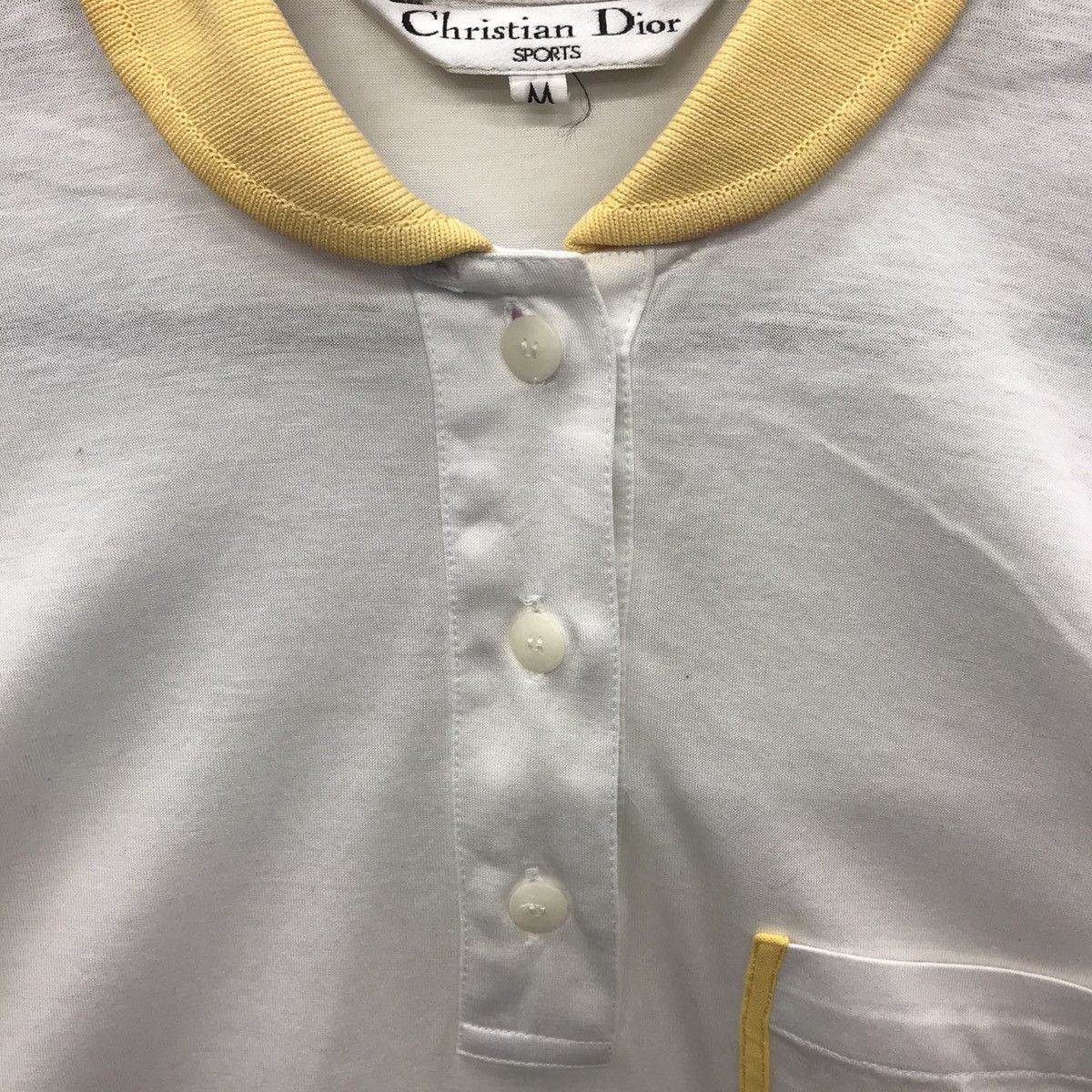 Christian Dior Monsieur × Vintage *Rare!! Vintage Christian Dior Sports Polo Long Sleeve Tee Size US M / EU 48-50 / 2 - 4 Thumbnail