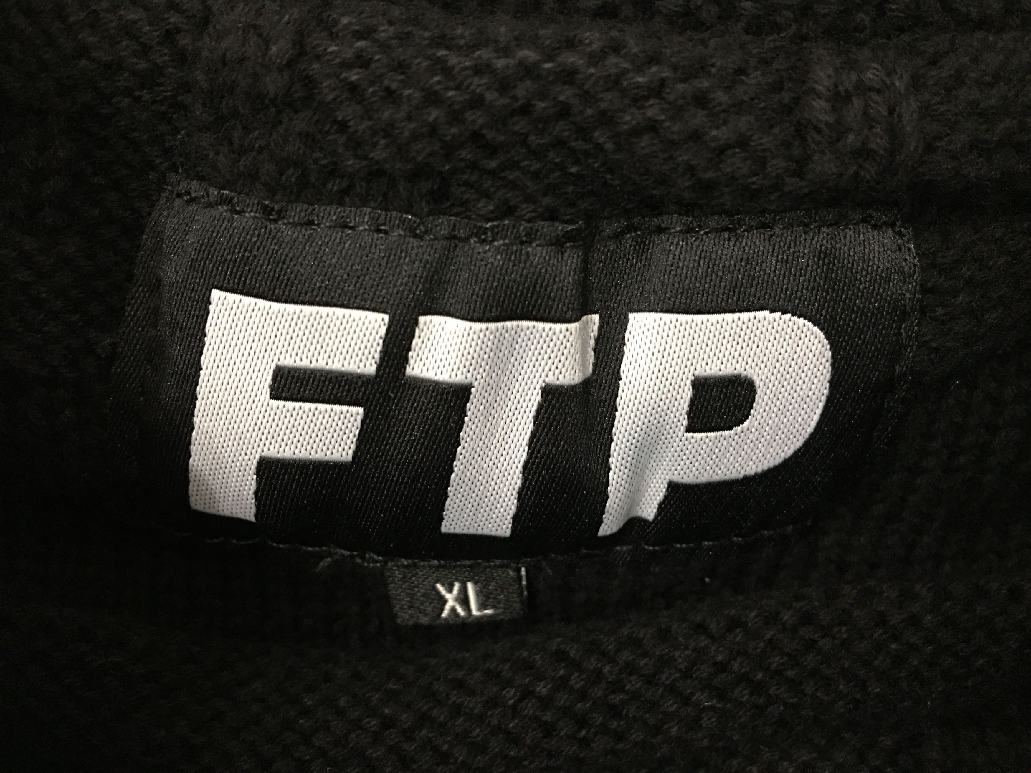 Fuck The Population Fuck the Population FTP Repeat Logo Knit Sweater Black XL Size US XL / EU 56 / 4 - 5 Thumbnail