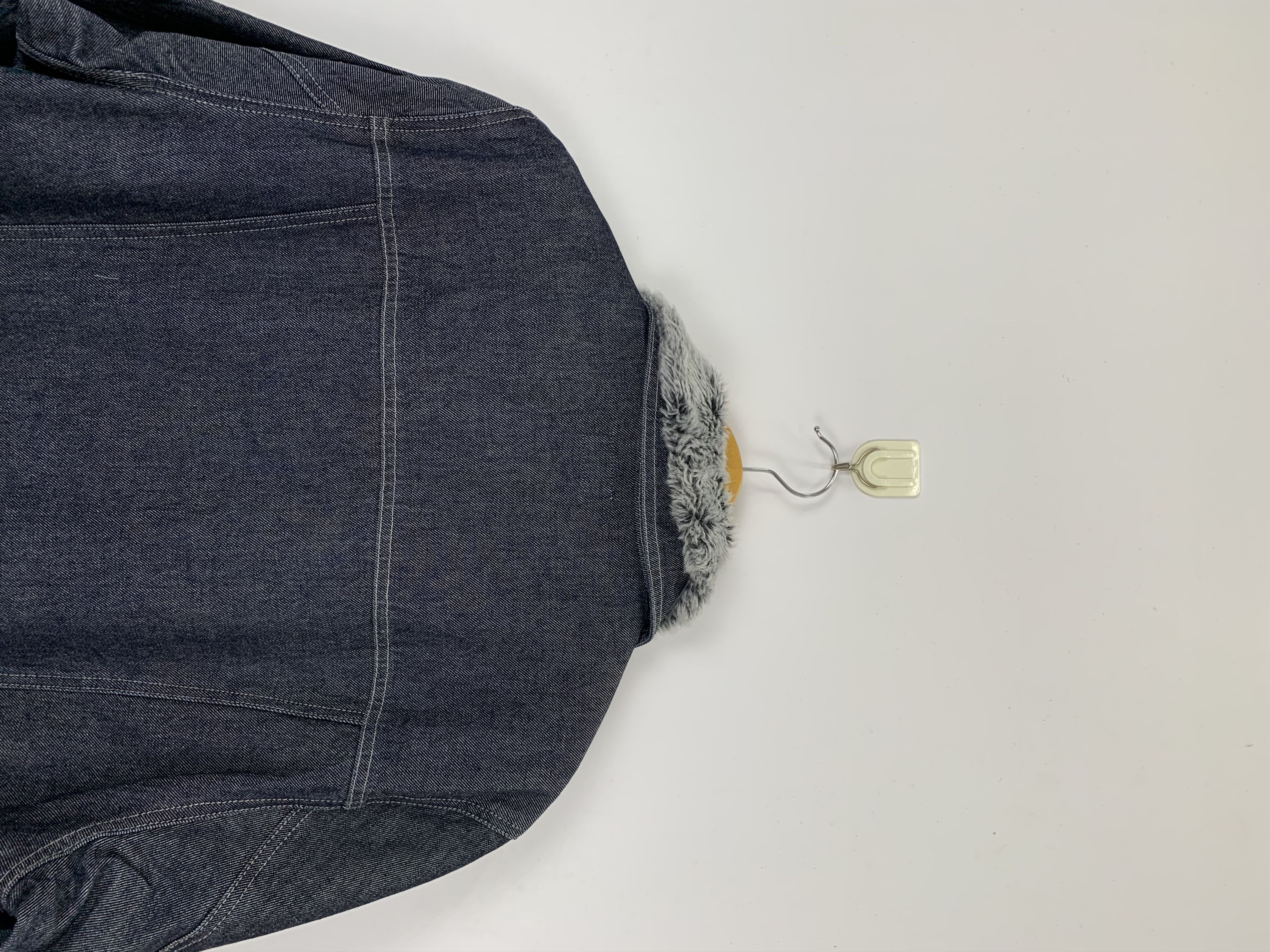 Japanese Brand × Vintage Vintage Japanese Brand Denim Sherpa Jacket Size US XXL / EU 58 / 5 - 4 Thumbnail