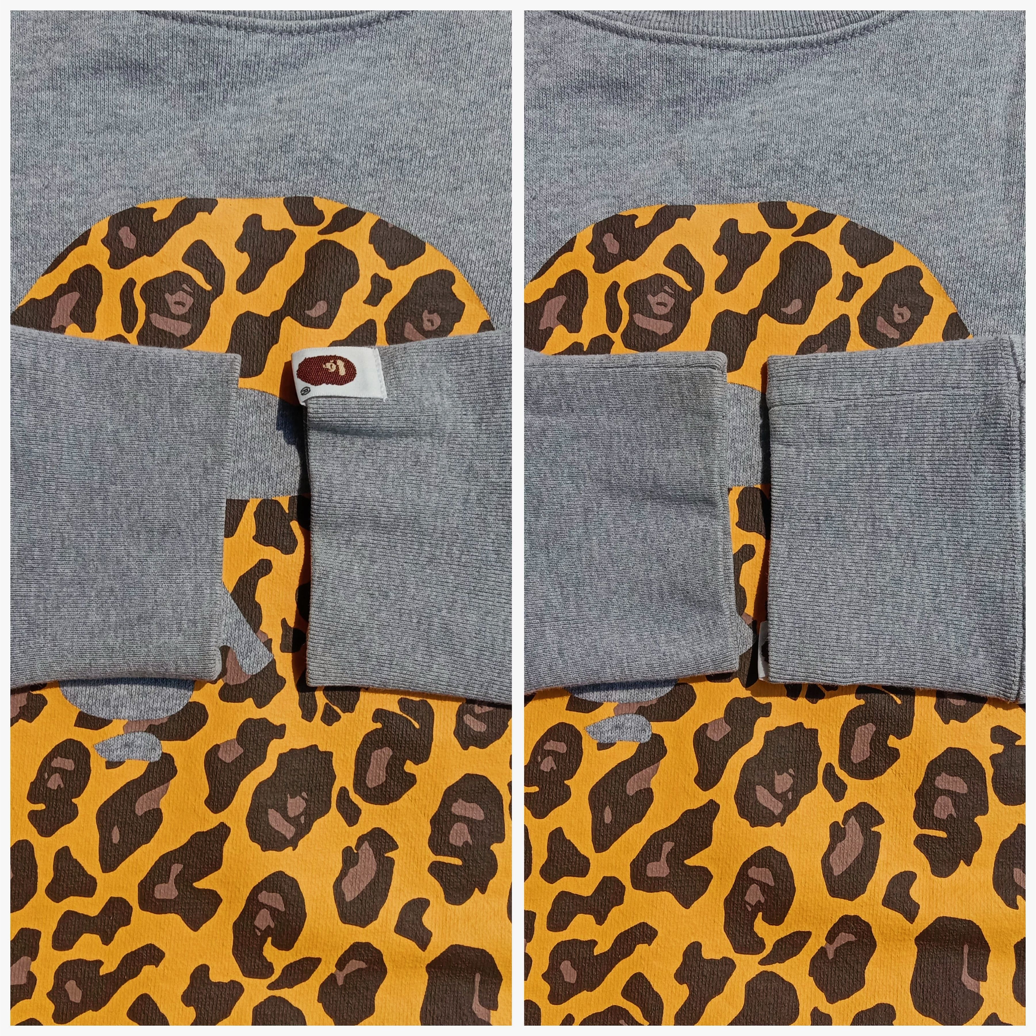 Bape 2014 Leopard Camo By Bathing Ape Crewneck Size US M / EU 48-50 / 2 - 4 Thumbnail