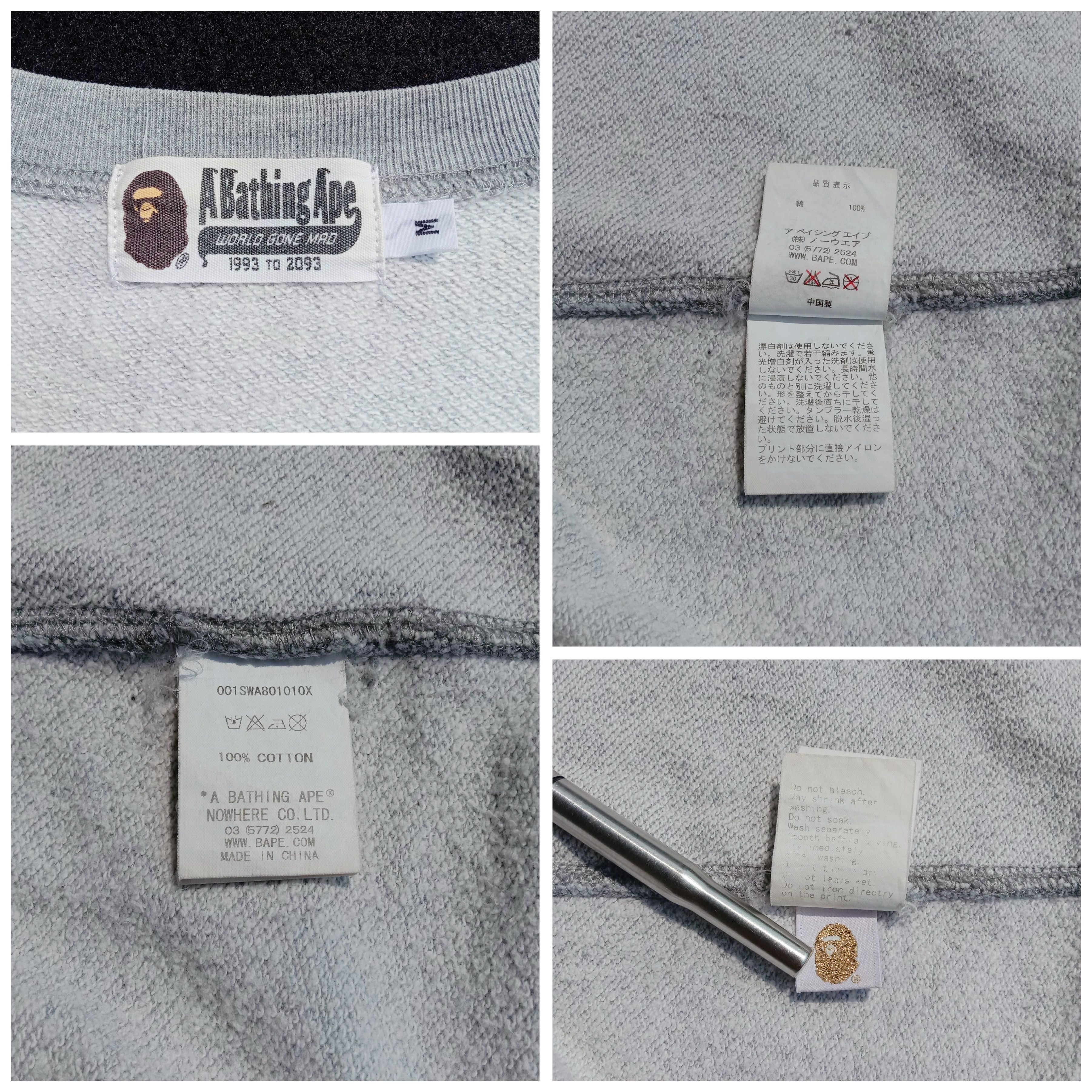 Bape 2014 Leopard Camo By Bathing Ape Crewneck Size US M / EU 48-50 / 2 - 6 Thumbnail