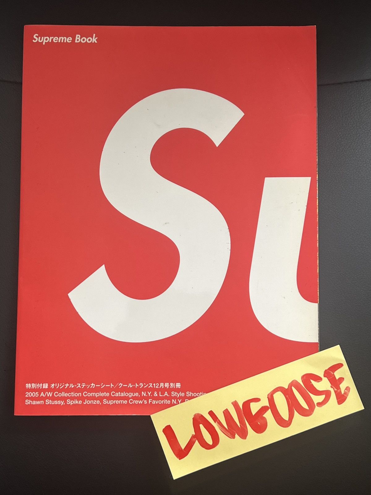 image of Supreme Book Vol 1 Magazine Look Book 2 3 4 5 6 Sense Relax in Red, Men's