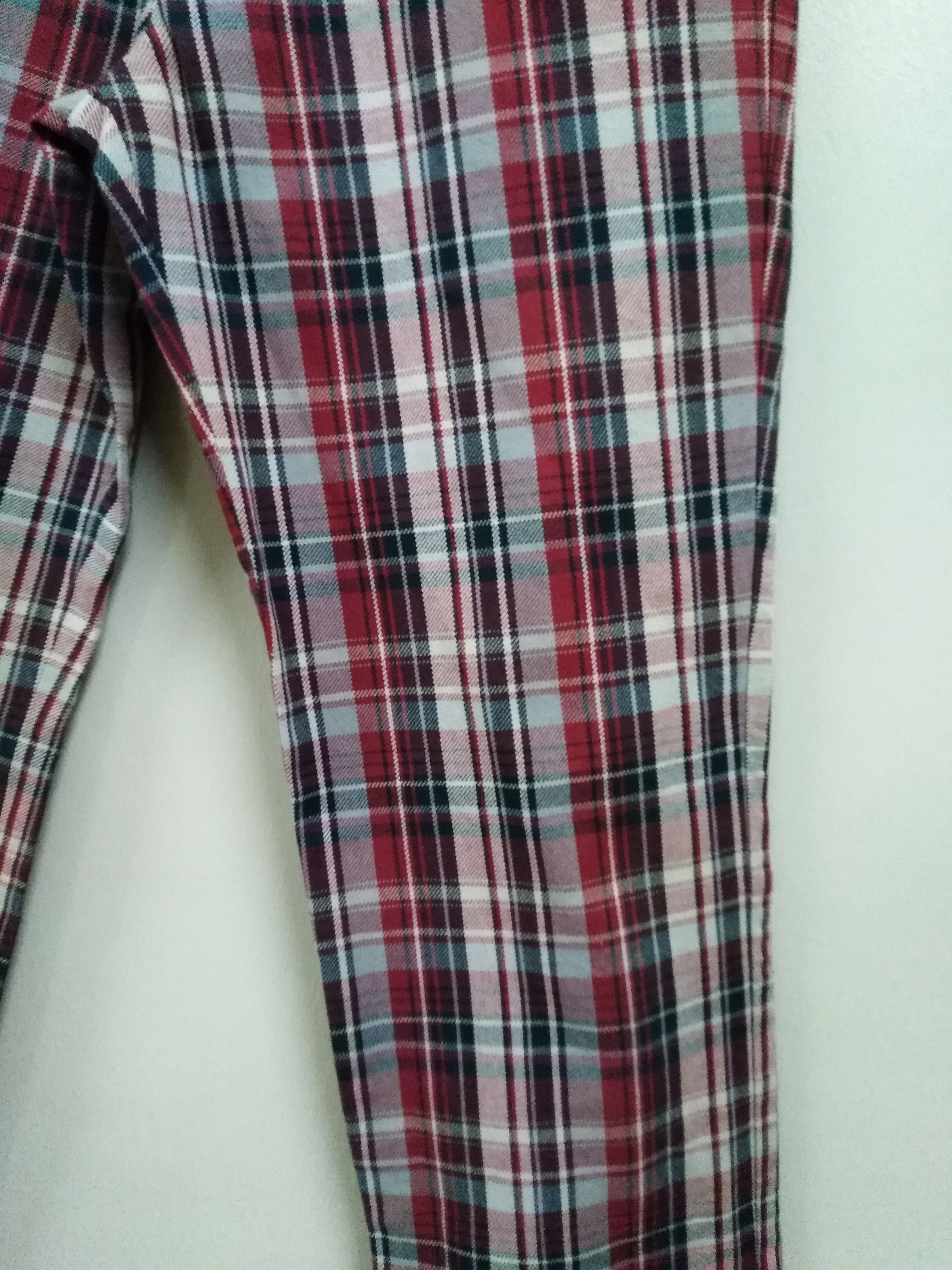 ABAHOUSE Japanese Abahouse Tartan Red Black Jeans Size US 32 / EU 48 - 6 Thumbnail