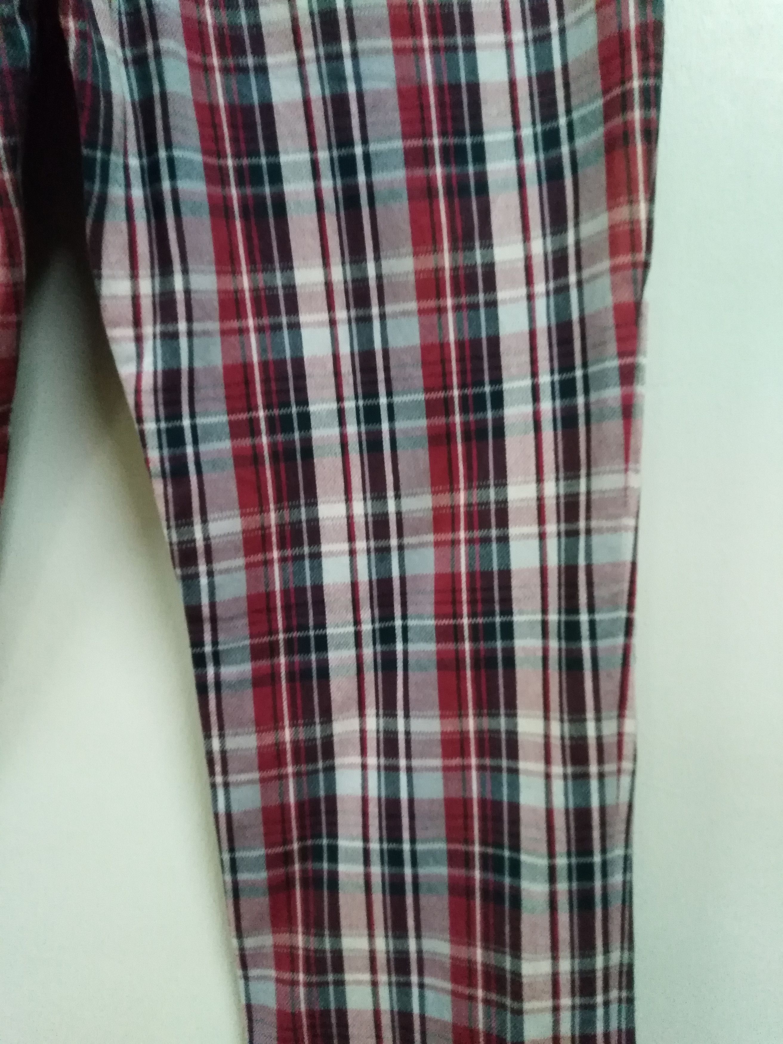 ABAHOUSE Japanese Abahouse Tartan Red Black Jeans Size US 32 / EU 48 - 12 Thumbnail