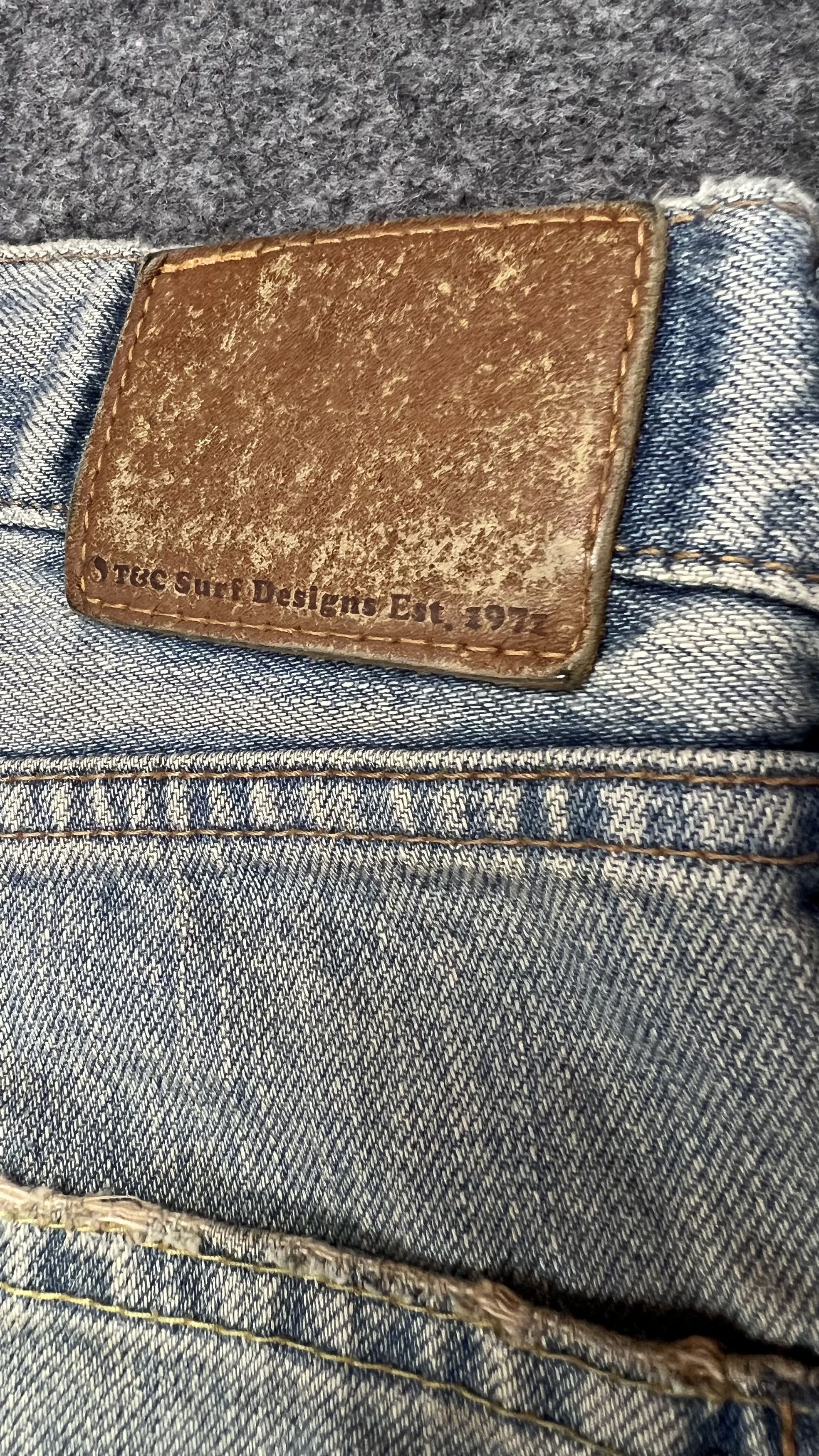 Vintage Ripped T&C Surf Jeans Size US 33 - 11 Thumbnail