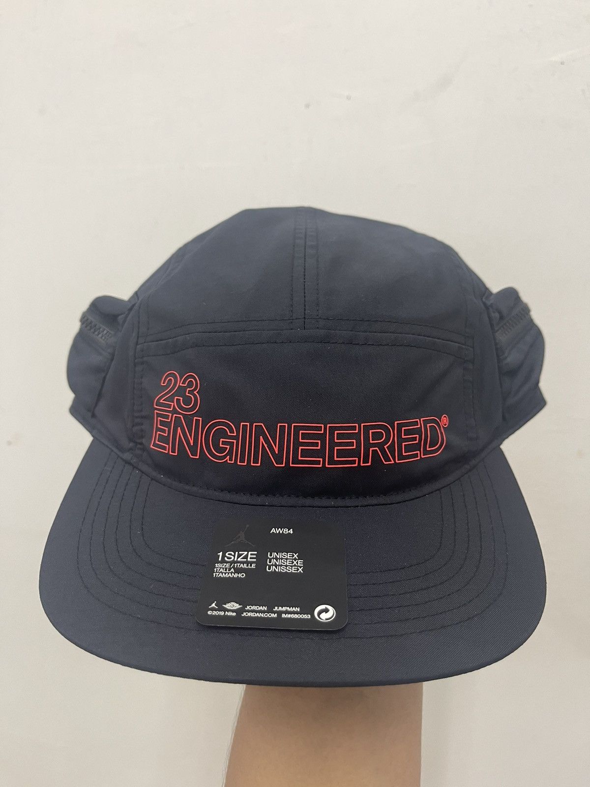 image of Jordan Nike Air Jordan 23 Engineered Aw84 Pocket Cap in Black, Men's
