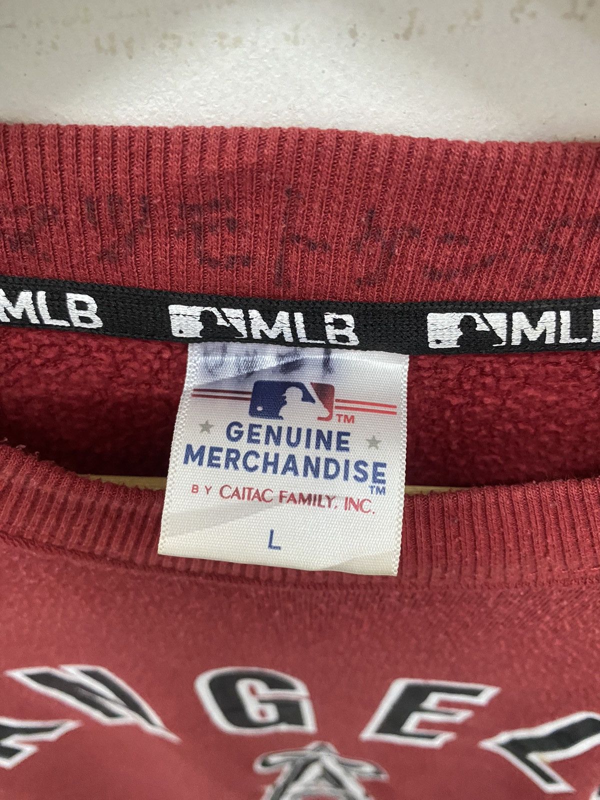 MLB × Vintage Vintage MLB Angles Sweatshirt Size US L / EU 52-54 / 3 - 4 Thumbnail