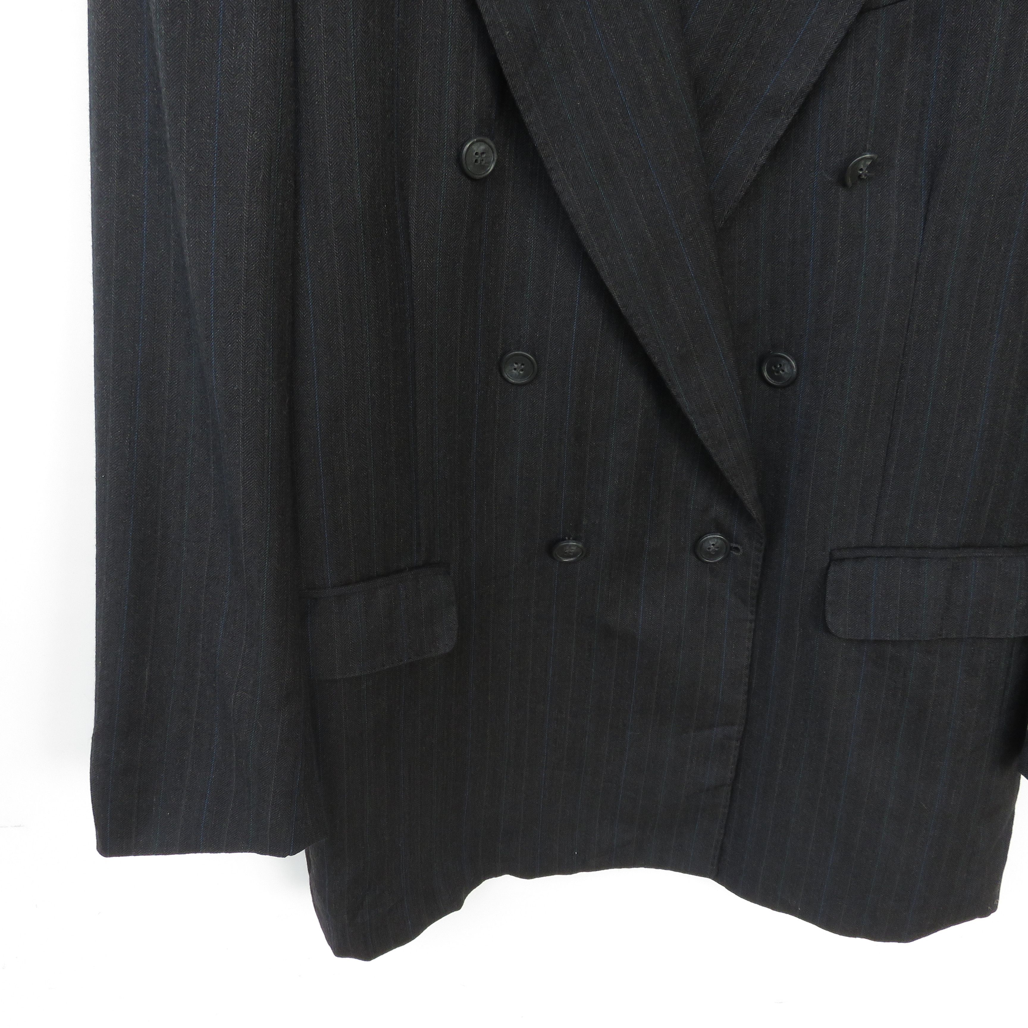 Vintage × Yves Saint Laurent YSL Yves Saint Laurent Double Breast Blazer Size 42R - 4 Thumbnail