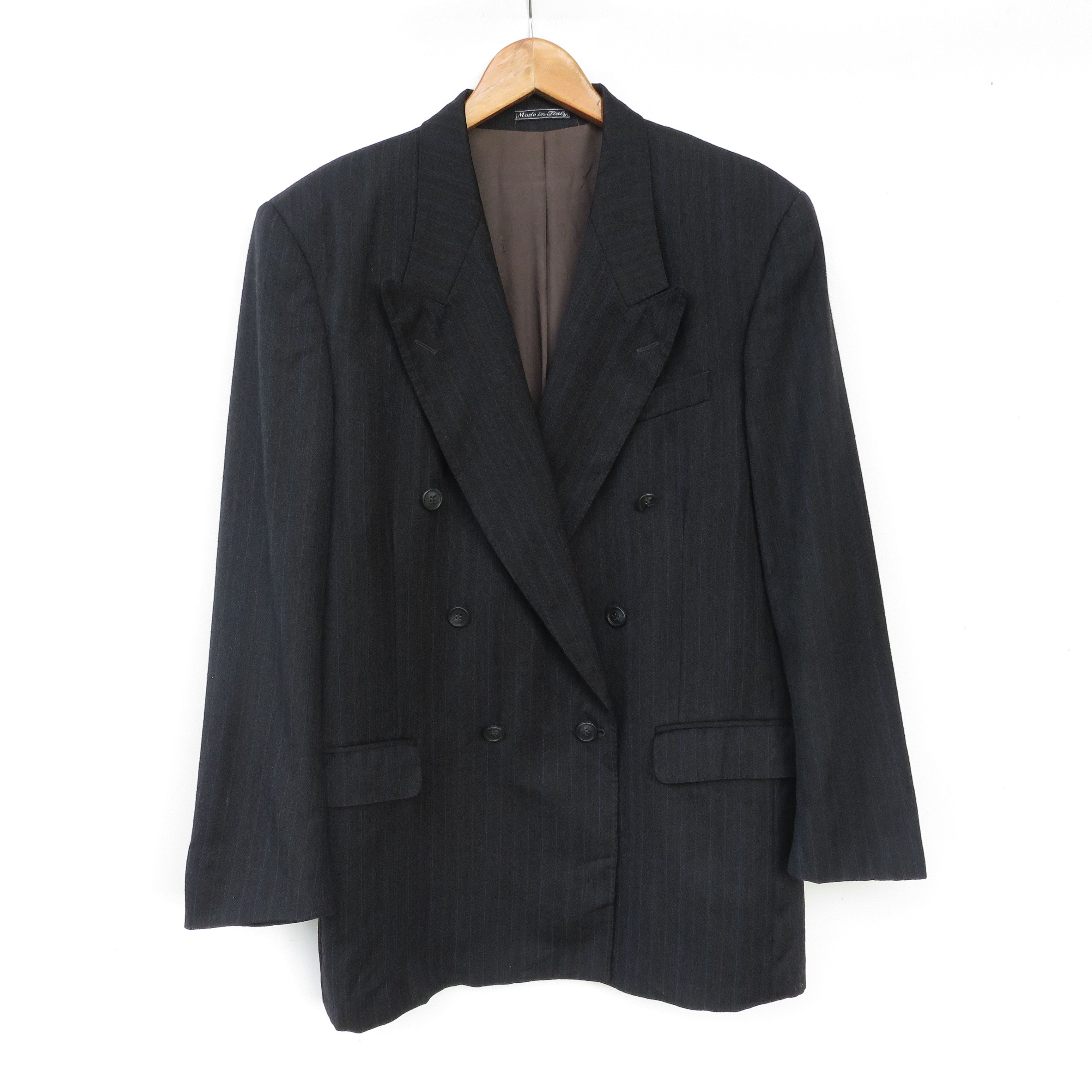 Vintage × Yves Saint Laurent YSL Yves Saint Laurent Double Breast Blazer Size 42R - 1 Thumbnail