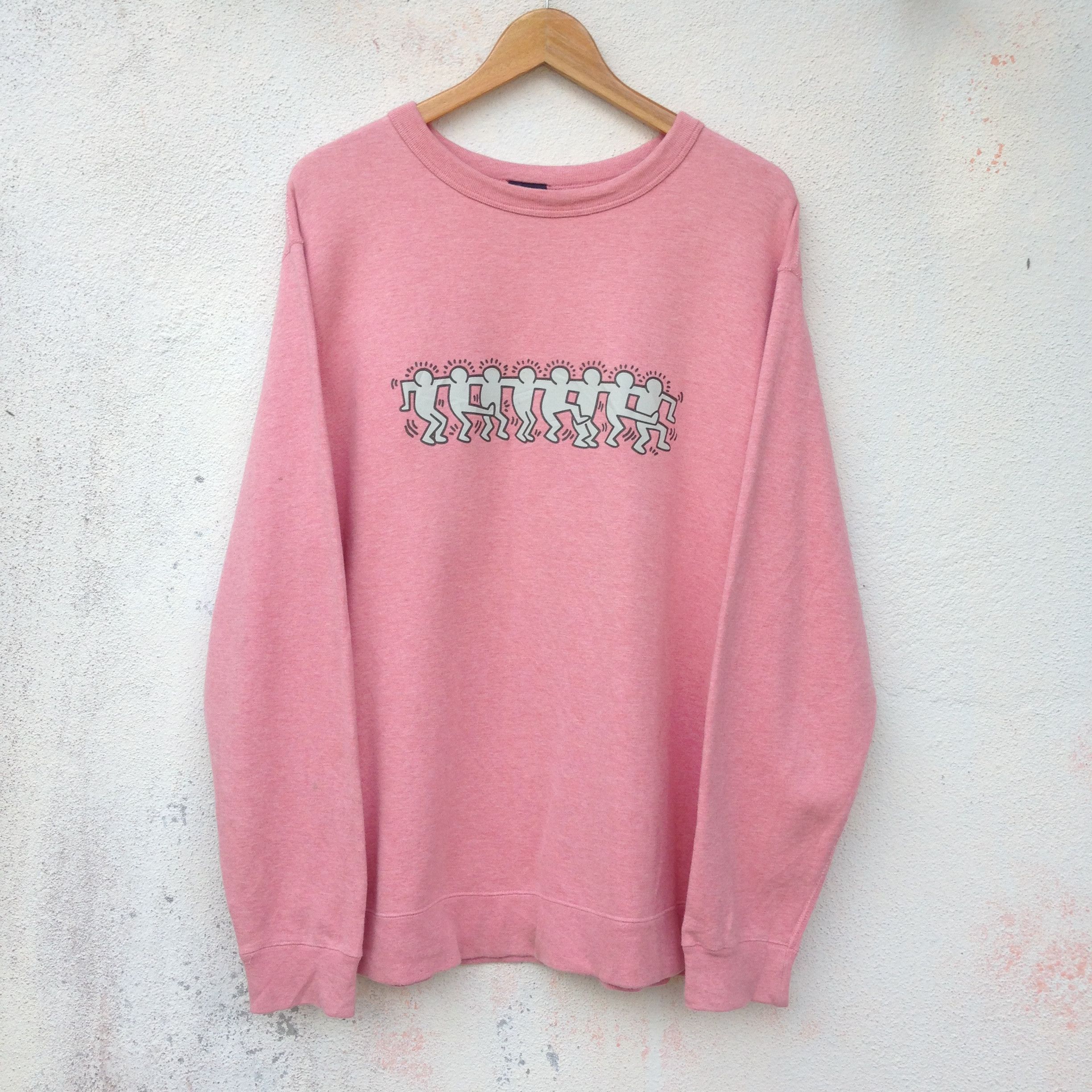 Keith Haring Keith Haring Graffiti Sweatshirt Jumper Size US XL / EU 56 / 4 - 1 Thumbnail