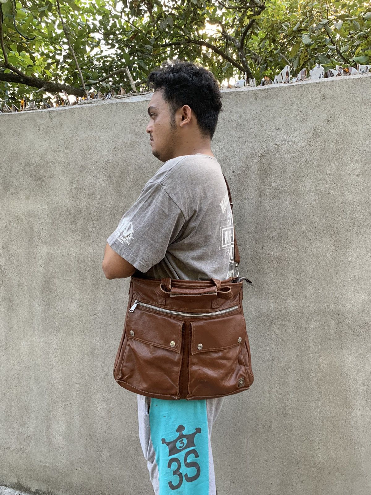Japanese Brand 💸BINDINGOFFER💸Vintage porter messenger bag Size ONE SIZE - 6 Thumbnail