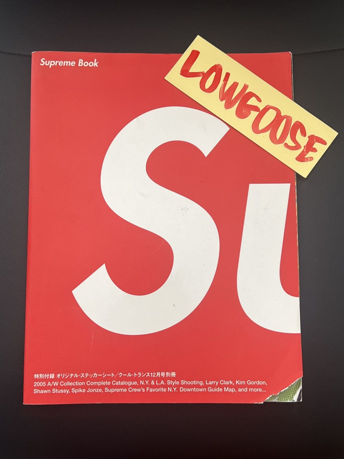 Supreme goose outlet sticker