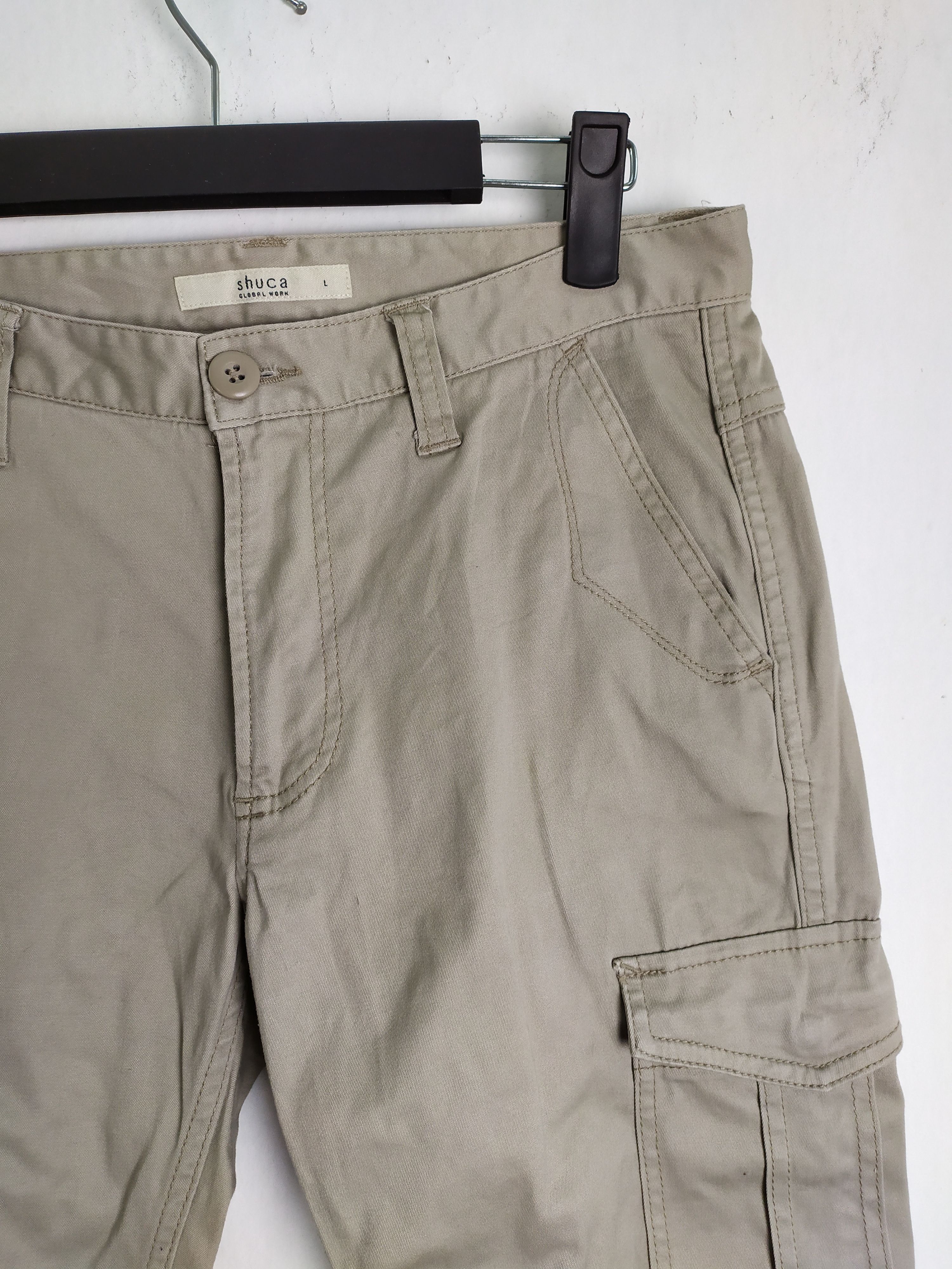 Global Work × Japanese Brand SHUCA GLOBAL CARGO PANTS/ TACTICAL CARGO PANTS Size US 28 / EU 44 - 9 Thumbnail