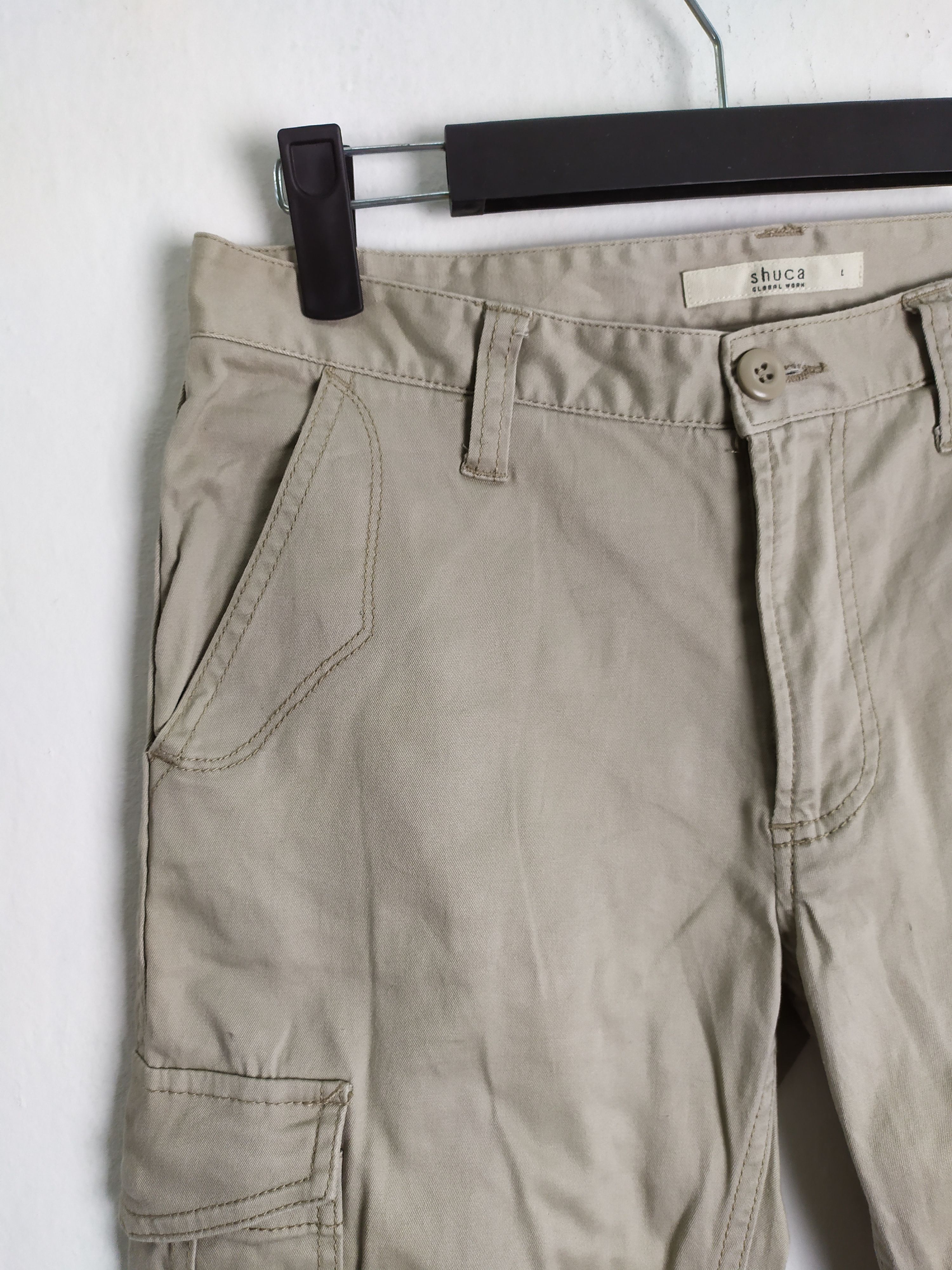 Global Work × Japanese Brand SHUCA GLOBAL CARGO PANTS/ TACTICAL CARGO PANTS Size US 28 / EU 44 - 8 Thumbnail