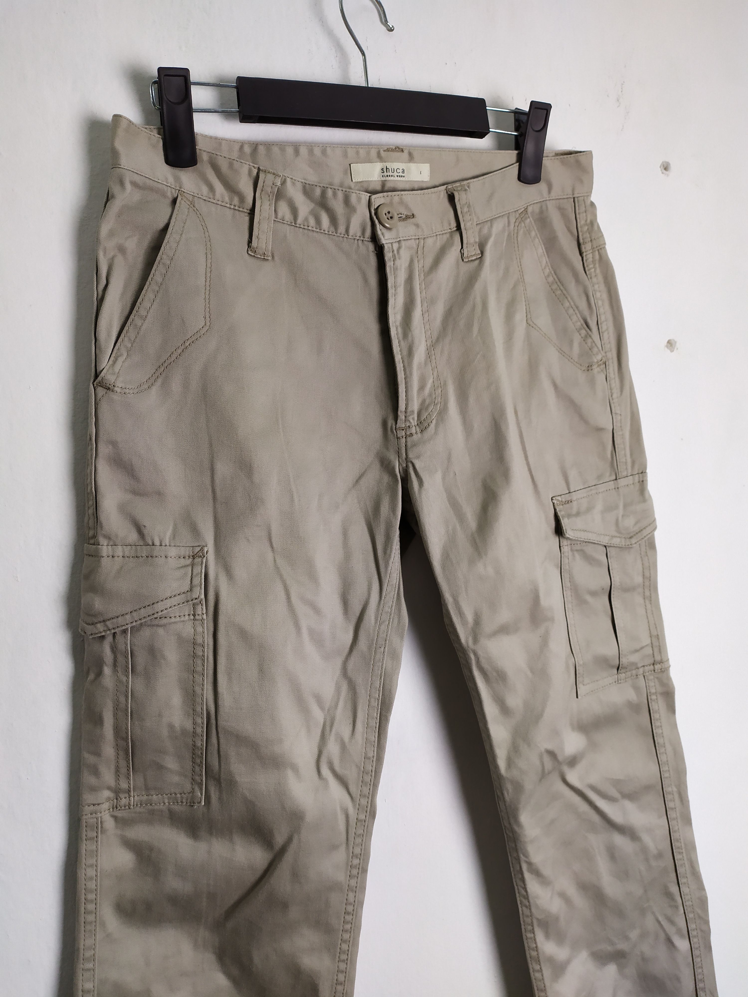 Global Work × Japanese Brand SHUCA GLOBAL CARGO PANTS/ TACTICAL CARGO PANTS Size US 28 / EU 44 - 6 Thumbnail