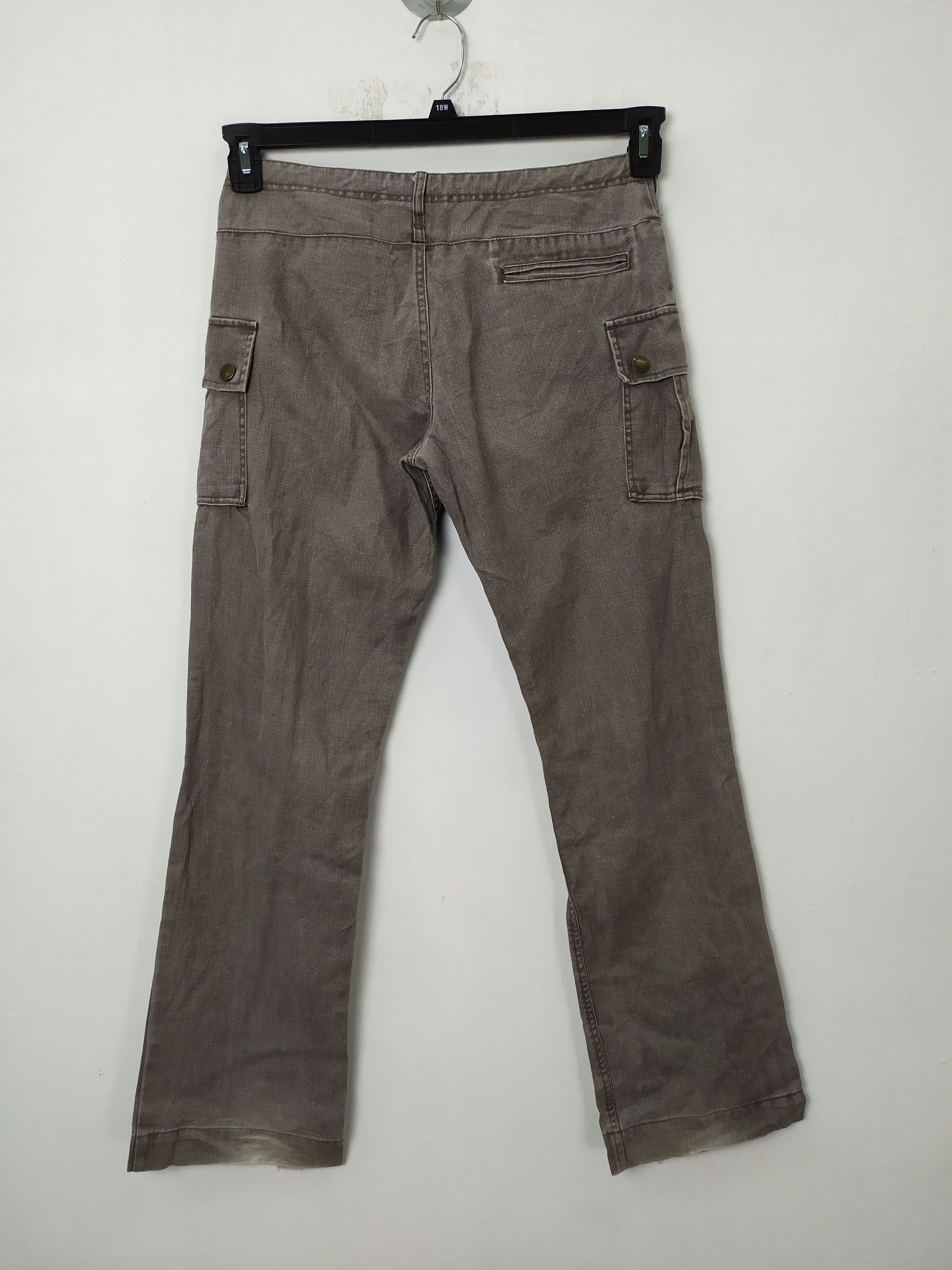 Japanese Brand × Vintage BLANKETY BLANK X FADED CARGO PANTS/TACTICAL PANTS Size US 28 / EU 44 - 15 Thumbnail