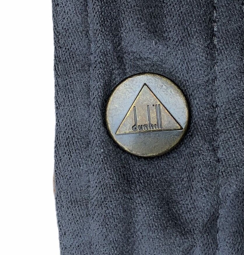 Vintage 90s Dunhill Sport Bombers Jacket Knitted Arms Leather Parts Size US M / EU 48-50 / 2 - 17 Thumbnail