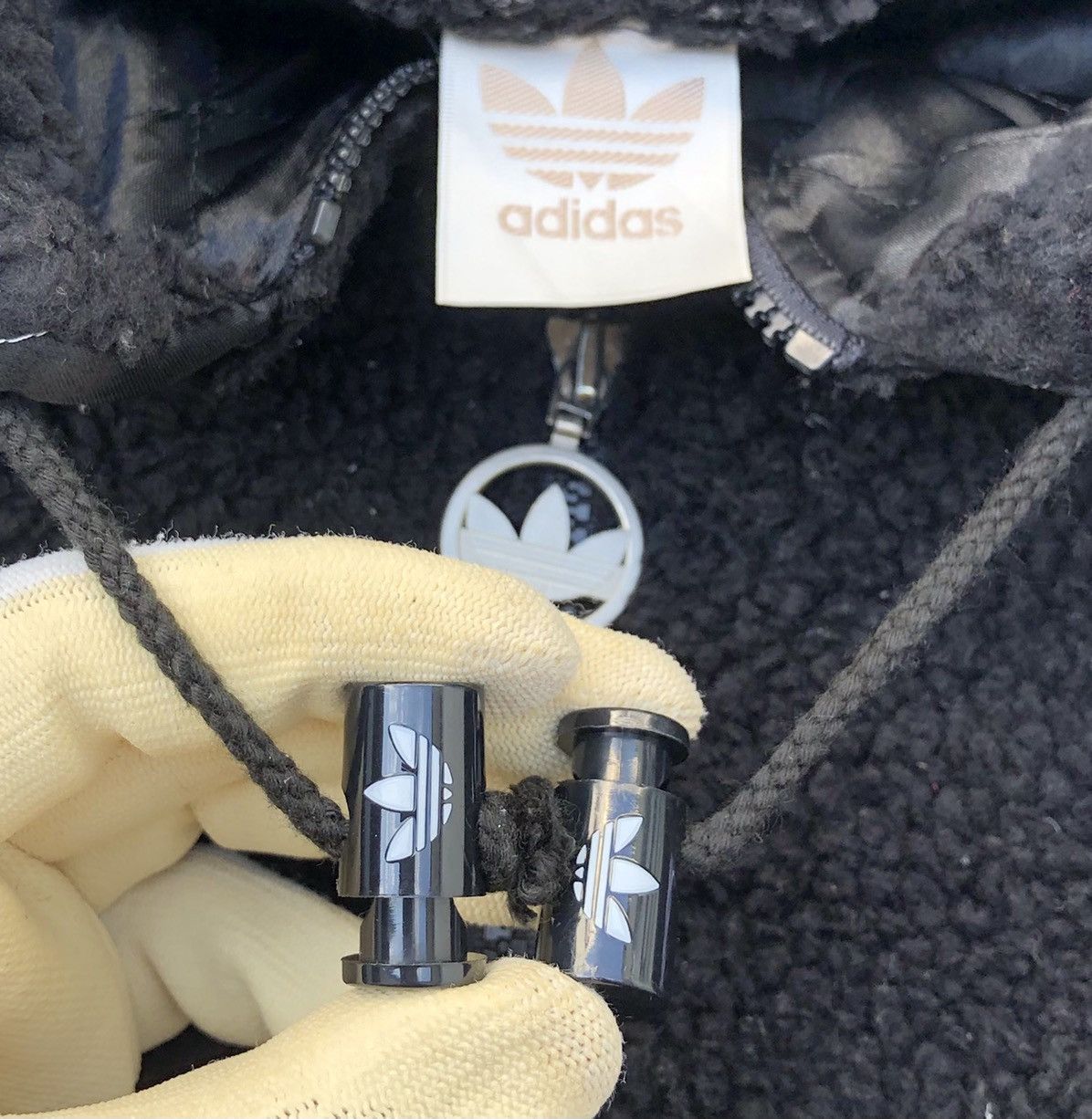 Adidas Vintage 90s Adidas Jacket Fleece Embroidery Big Logo Size US M / EU 48-50 / 2 - 11 Thumbnail