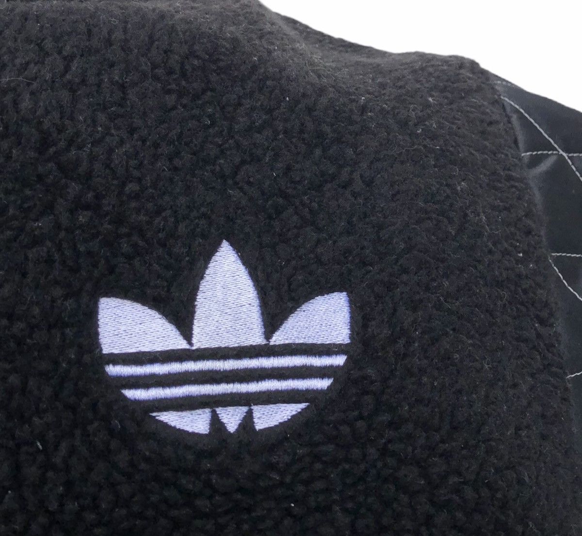 Adidas Vintage 90s Adidas Jacket Fleece Embroidery Big Logo Size US M / EU 48-50 / 2 - 10 Thumbnail