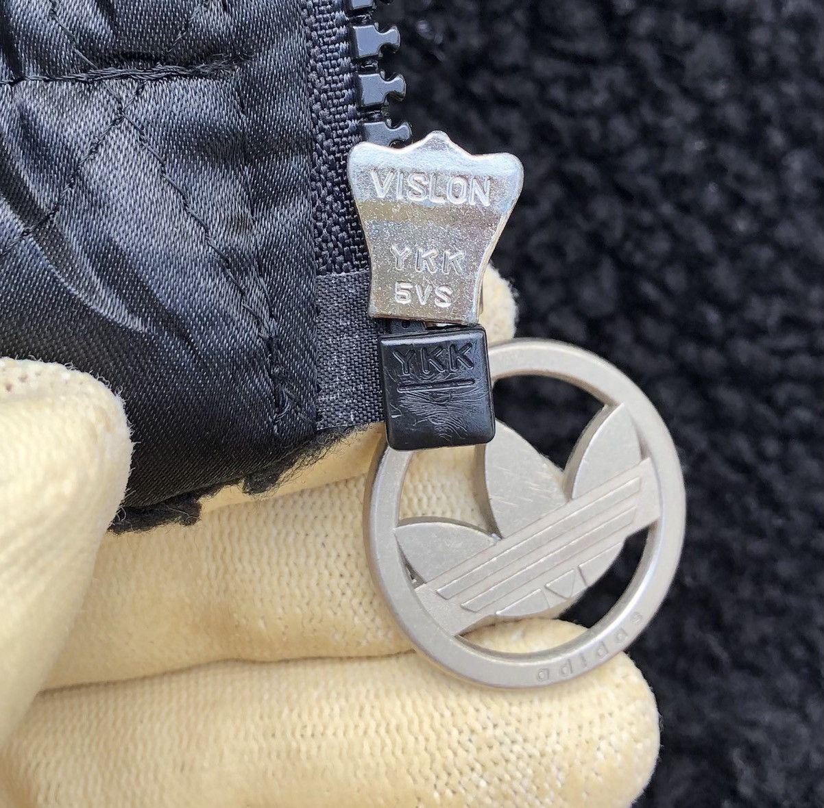 Adidas Vintage 90s Adidas Jacket Fleece Embroidery Big Logo Size US M / EU 48-50 / 2 - 13 Thumbnail
