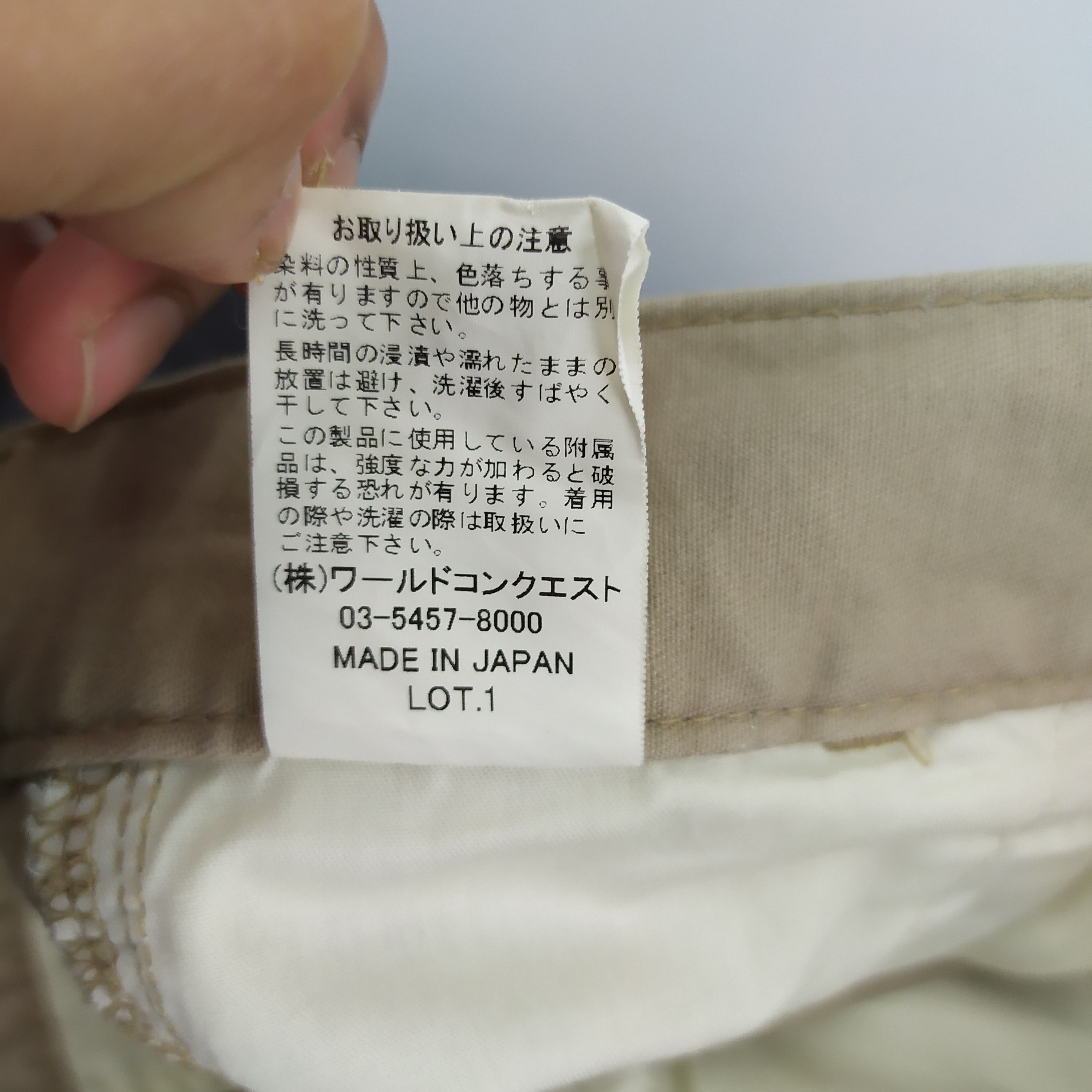 Japanese Brand VINTAGE GENNARO CARGO PANTS /TACTICAL PANTS Size US 30 / EU 46 - 12 Thumbnail