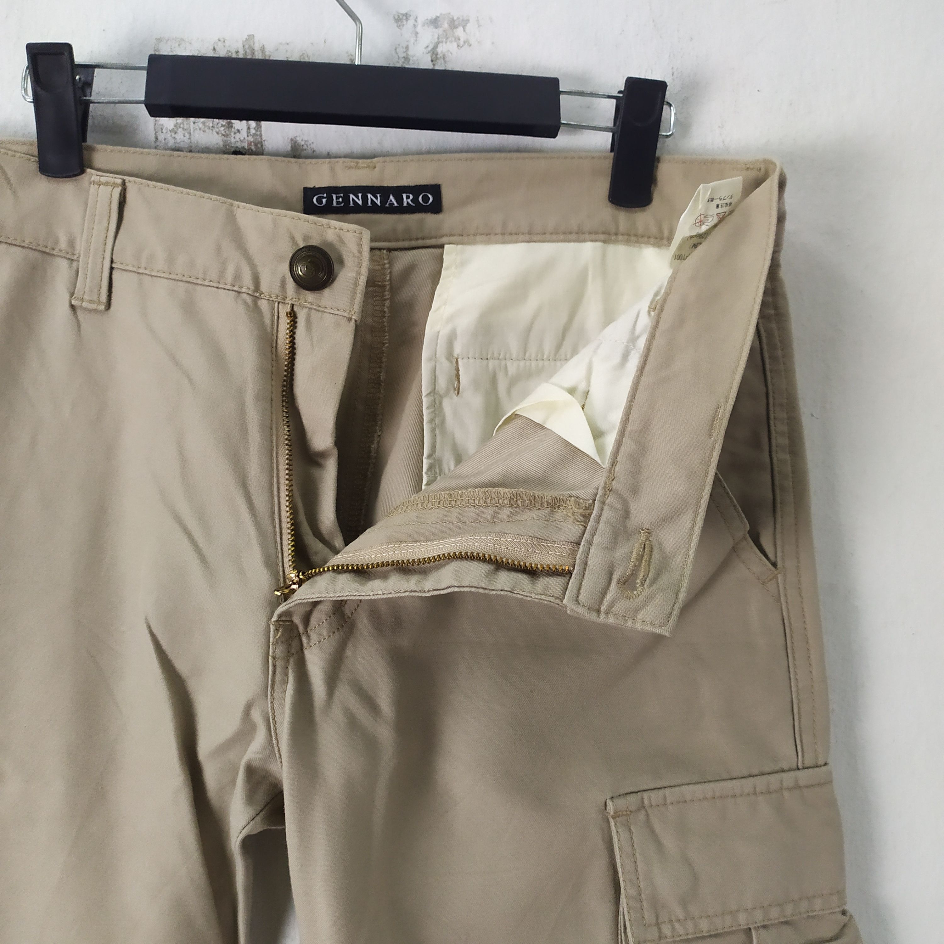 Japanese Brand VINTAGE GENNARO CARGO PANTS /TACTICAL PANTS Size US 30 / EU 46 - 3 Thumbnail