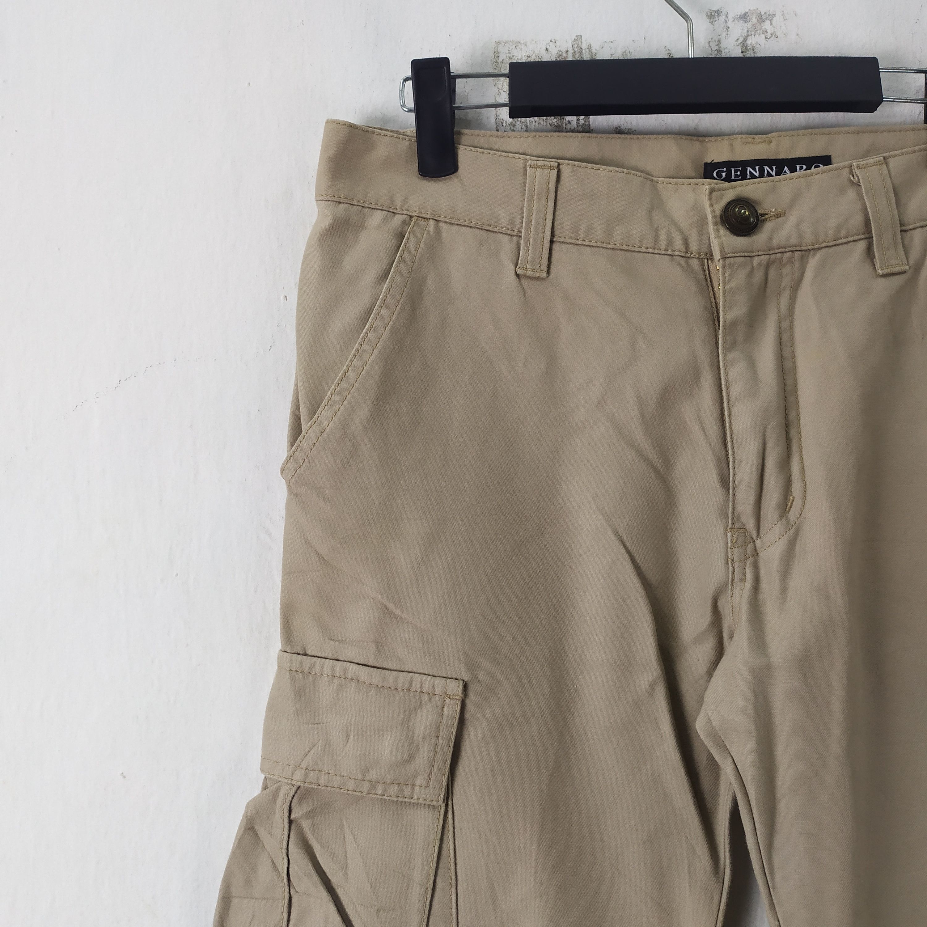 Japanese Brand VINTAGE GENNARO CARGO PANTS /TACTICAL PANTS Size US 30 / EU 46 - 6 Thumbnail