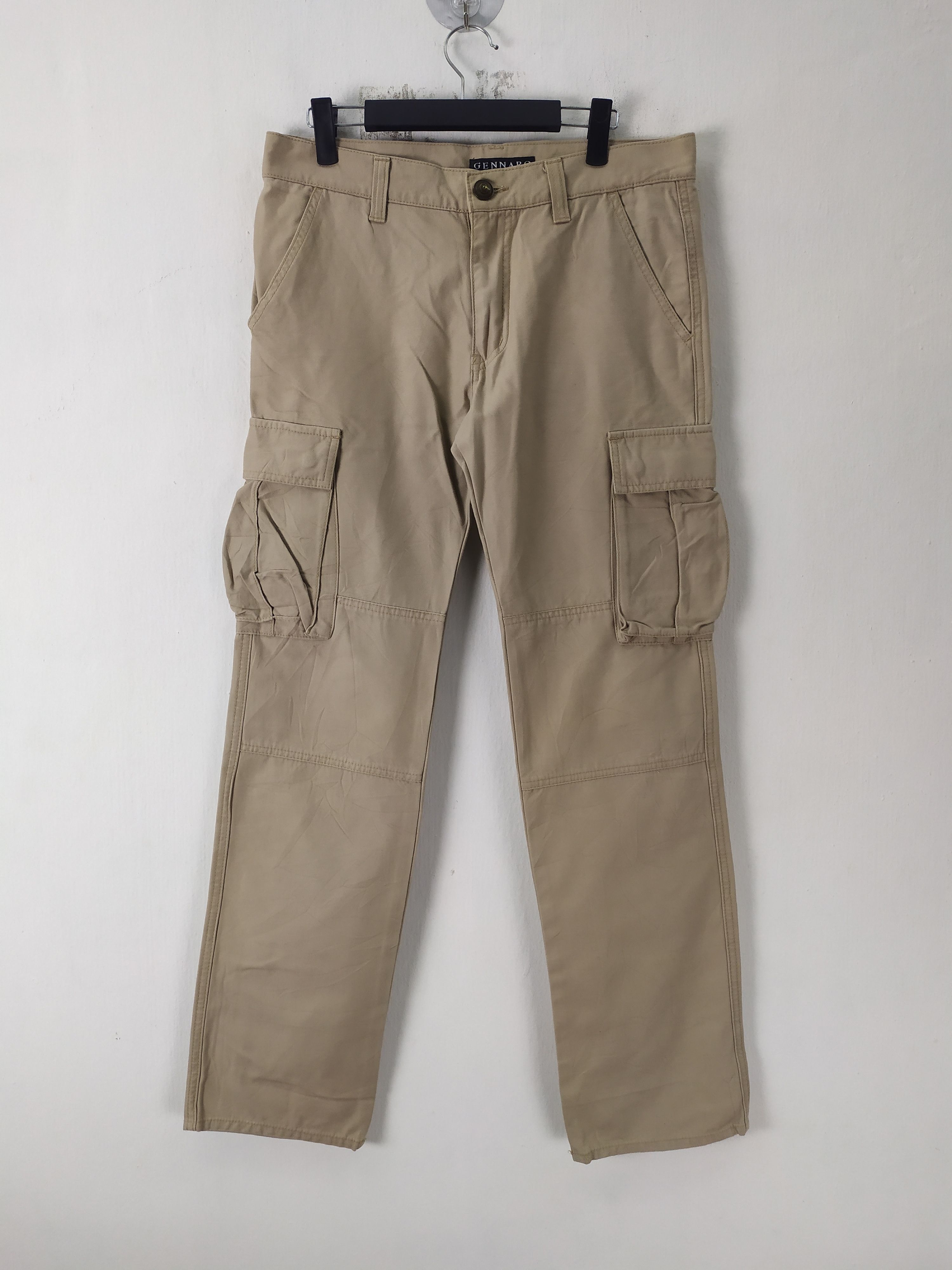 Japanese Brand VINTAGE GENNARO CARGO PANTS /TACTICAL PANTS Size US 30 / EU 46 - 8 Thumbnail