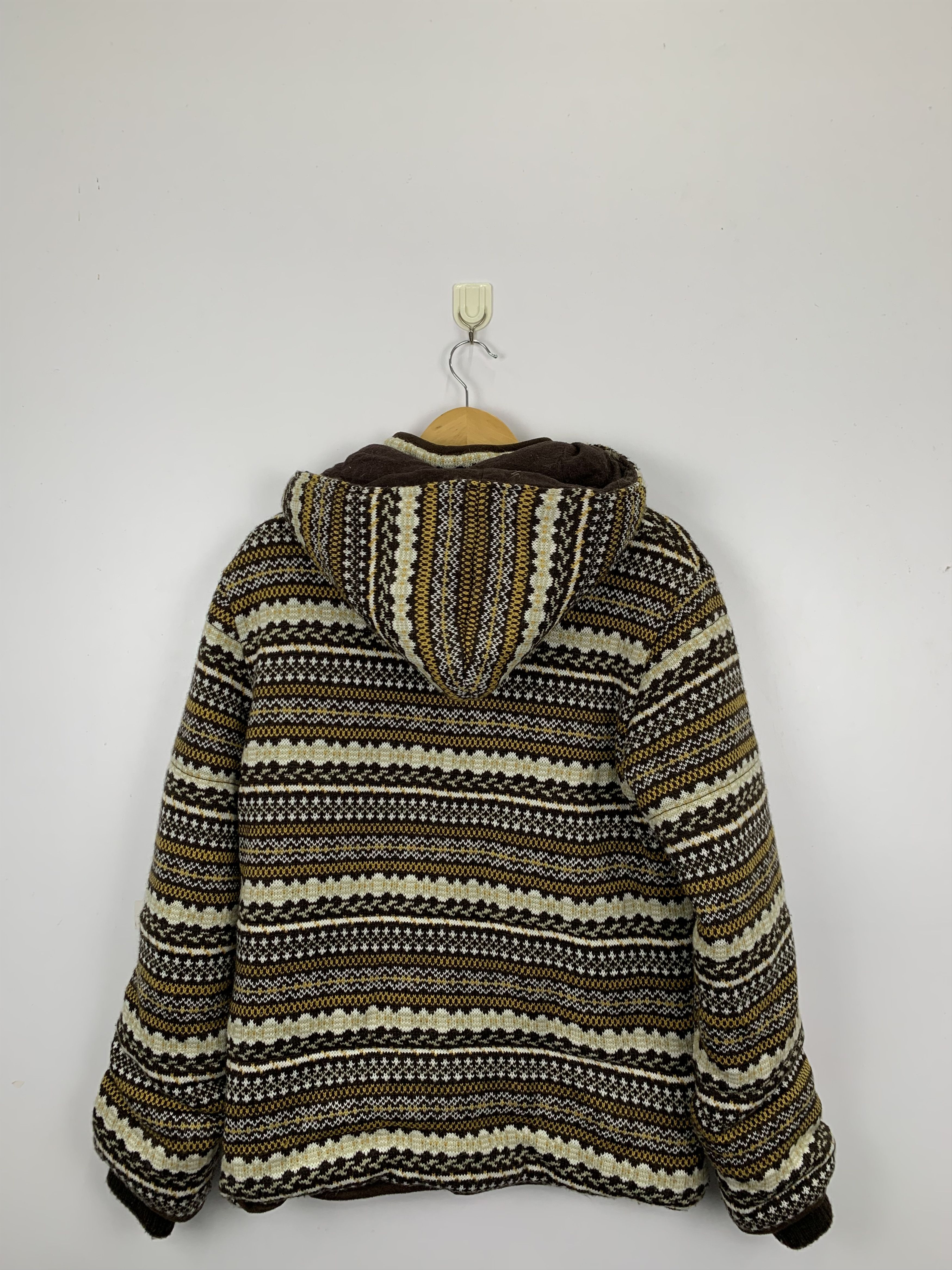 If Six Was Nine Vintage Japanese Brand Navajo Wool Jacket J0836 Size US L / EU 52-54 / 3 - 3 Thumbnail