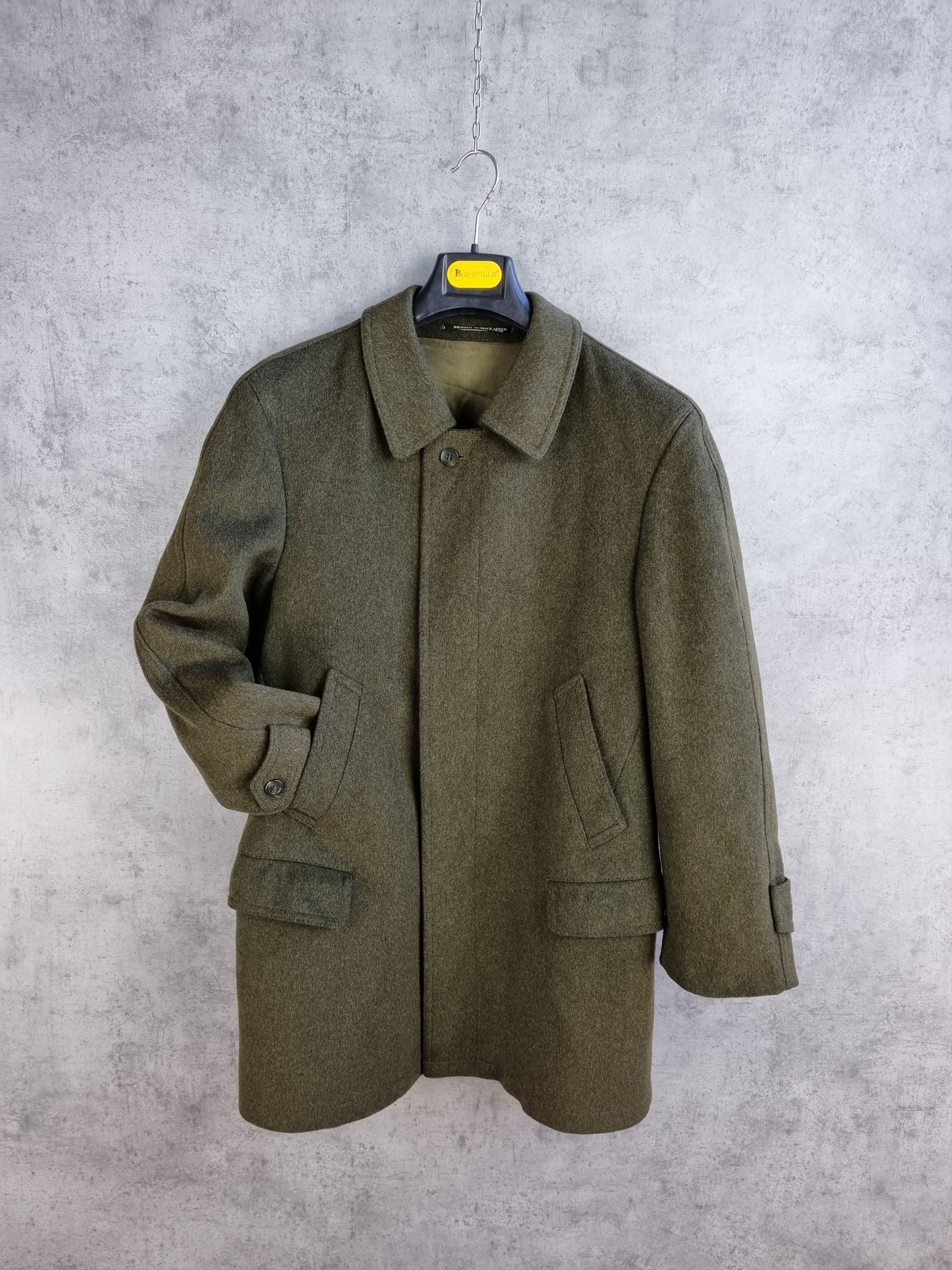 Vintage Vintage 80s STEINBOCK Himalaya Wool Coat made in Austria Size US M / EU 48-50 / 2 - 2 Thumbnail