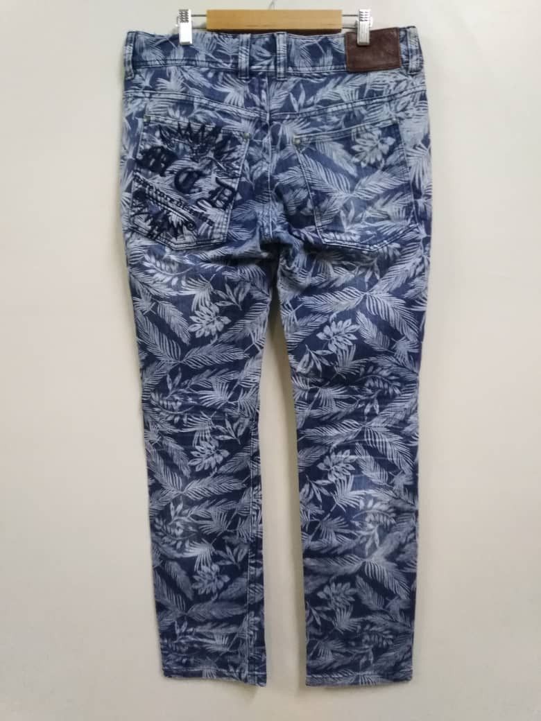 Hysteric Glamour Vintage Japanese Brand Rare Fullprinted Denim Size US 34 / EU 50 - 6 Thumbnail