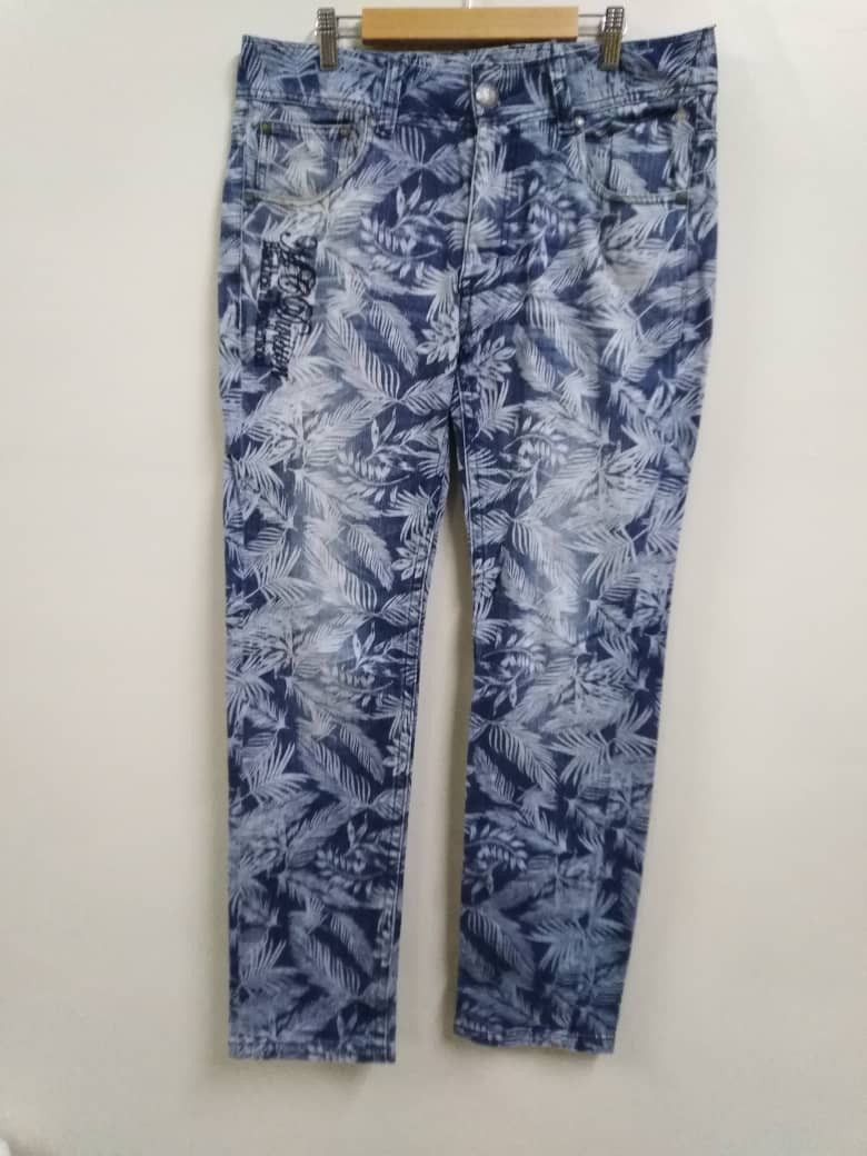 Hysteric Glamour Vintage Japanese Brand Rare Fullprinted Denim Size US 34 / EU 50 - 1 Thumbnail
