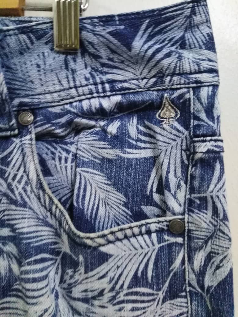 Hysteric Glamour Vintage Japanese Brand Rare Fullprinted Denim Size US 34 / EU 50 - 7 Thumbnail