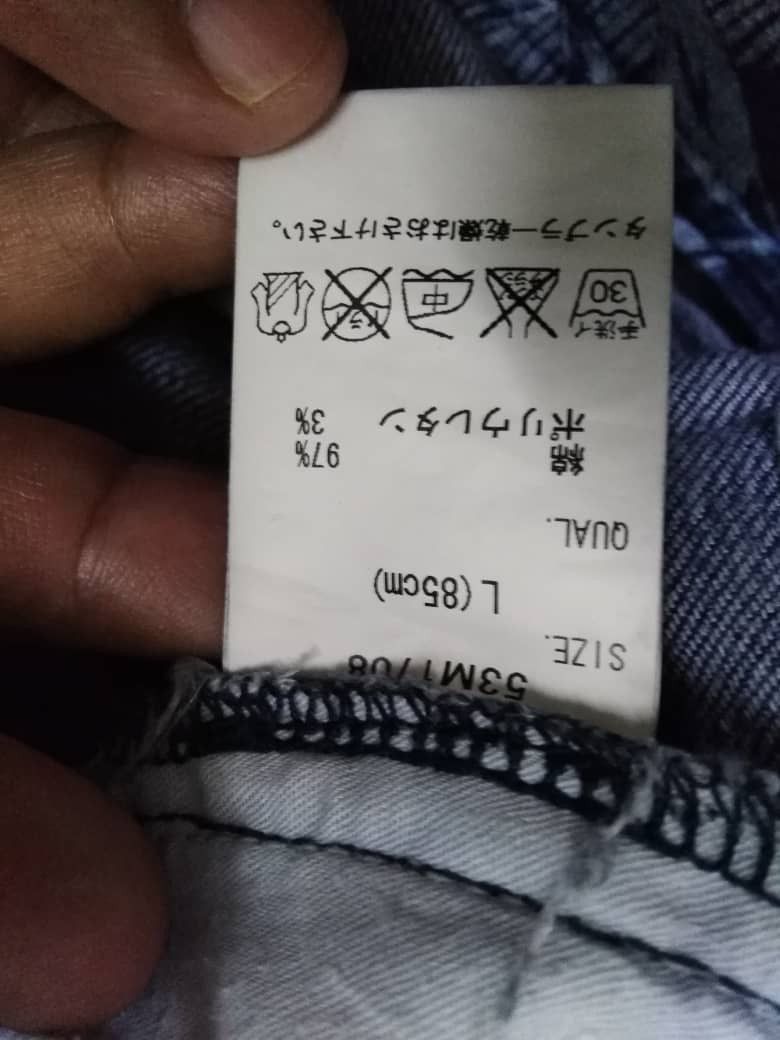 Hysteric Glamour Vintage Japanese Brand Rare Fullprinted Denim Size US 34 / EU 50 - 9 Thumbnail