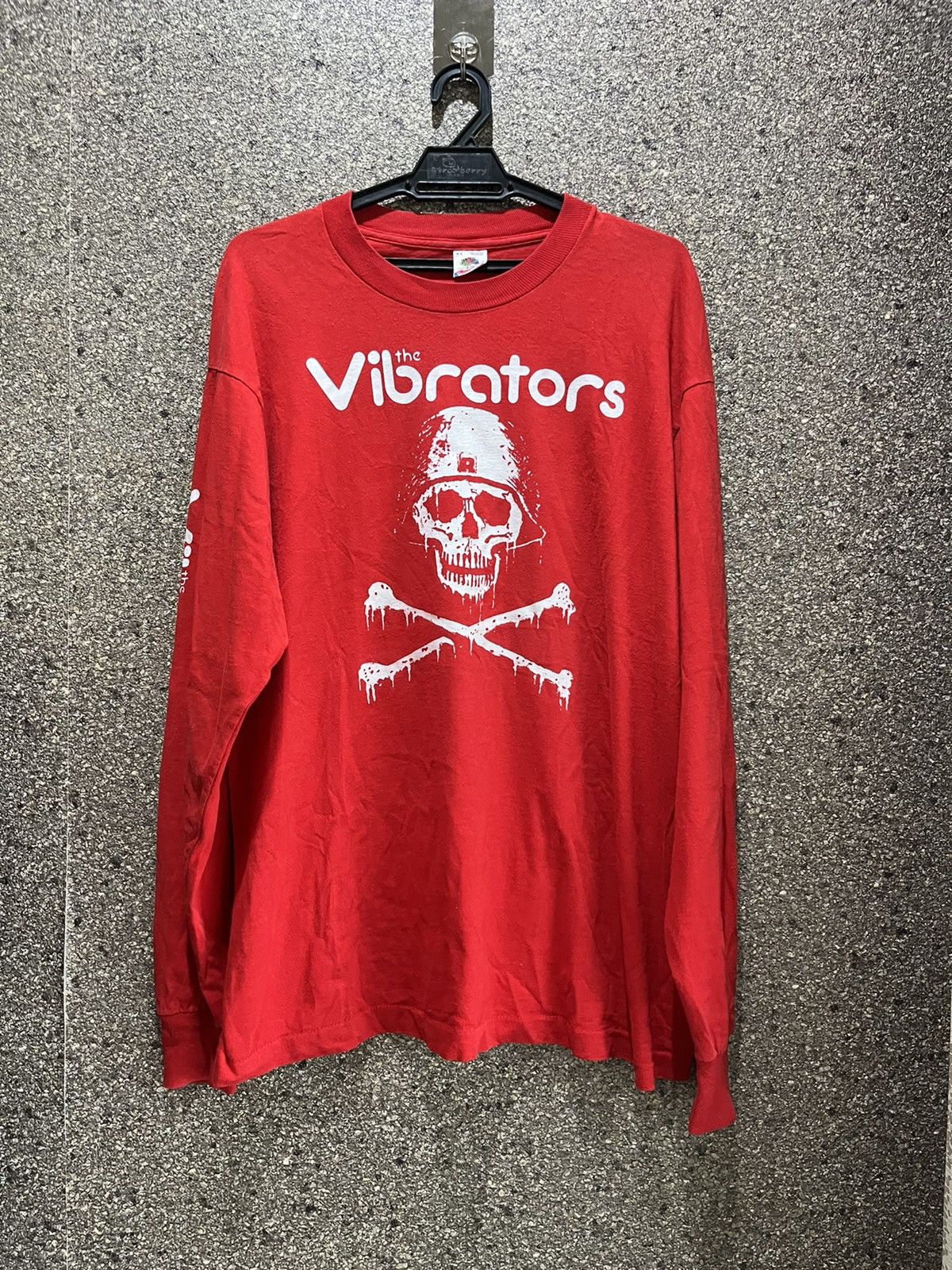 Image of Vintage The Vibrators Ft12 in Red, Men's (Size XL)