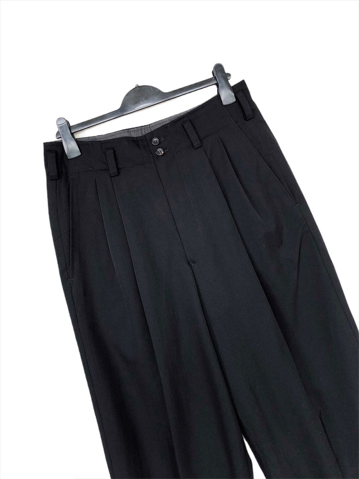 Yohji Yamamoto YOHJI YAMAMOTO LQ 80s Minimal 🎈Gabardine Pants Size US 32 / EU 48 - 4 Thumbnail