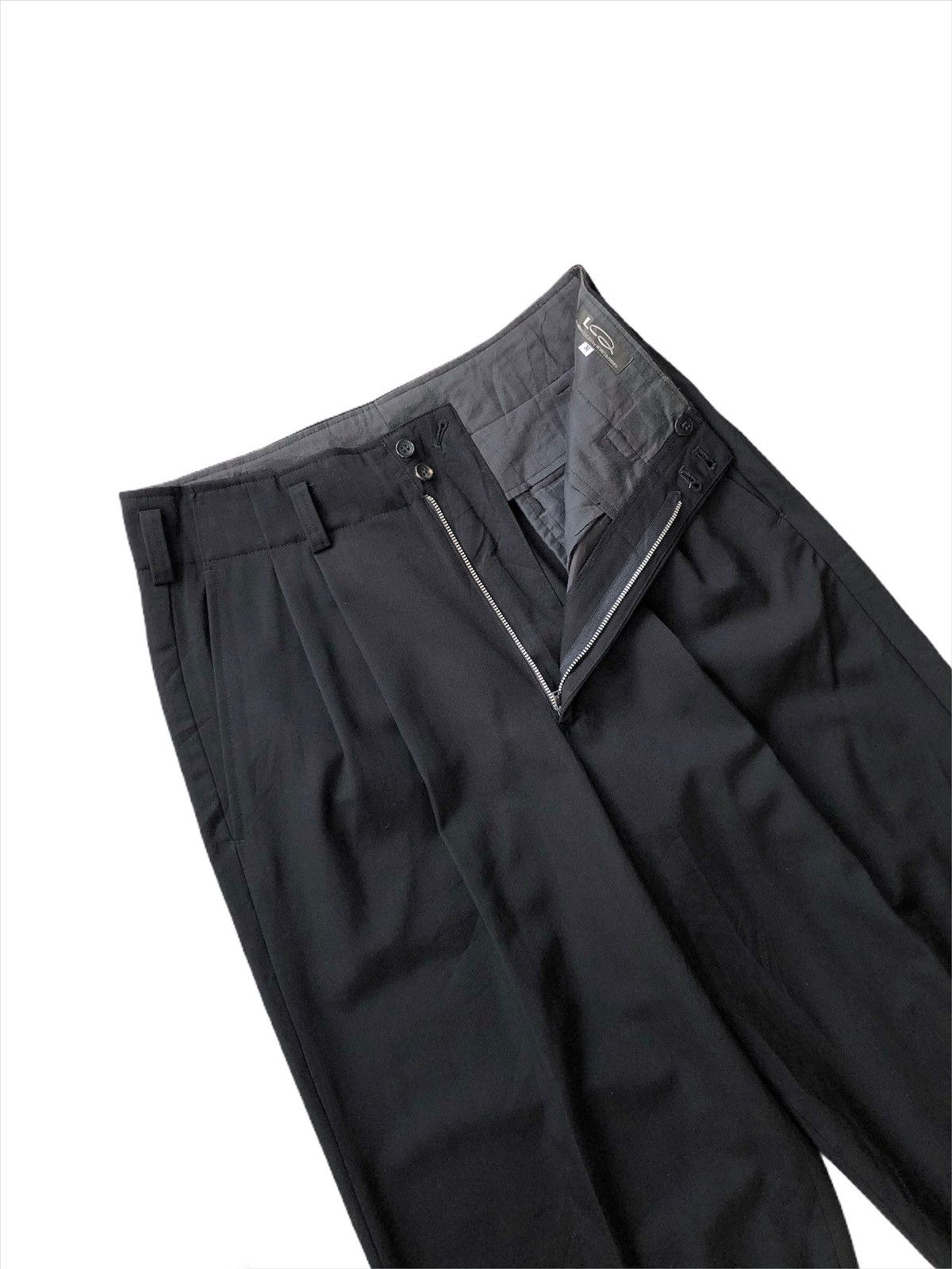 Yohji Yamamoto YOHJI YAMAMOTO LQ 80s Minimal 🎈Gabardine Pants Size US 32 / EU 48 - 2 Thumbnail