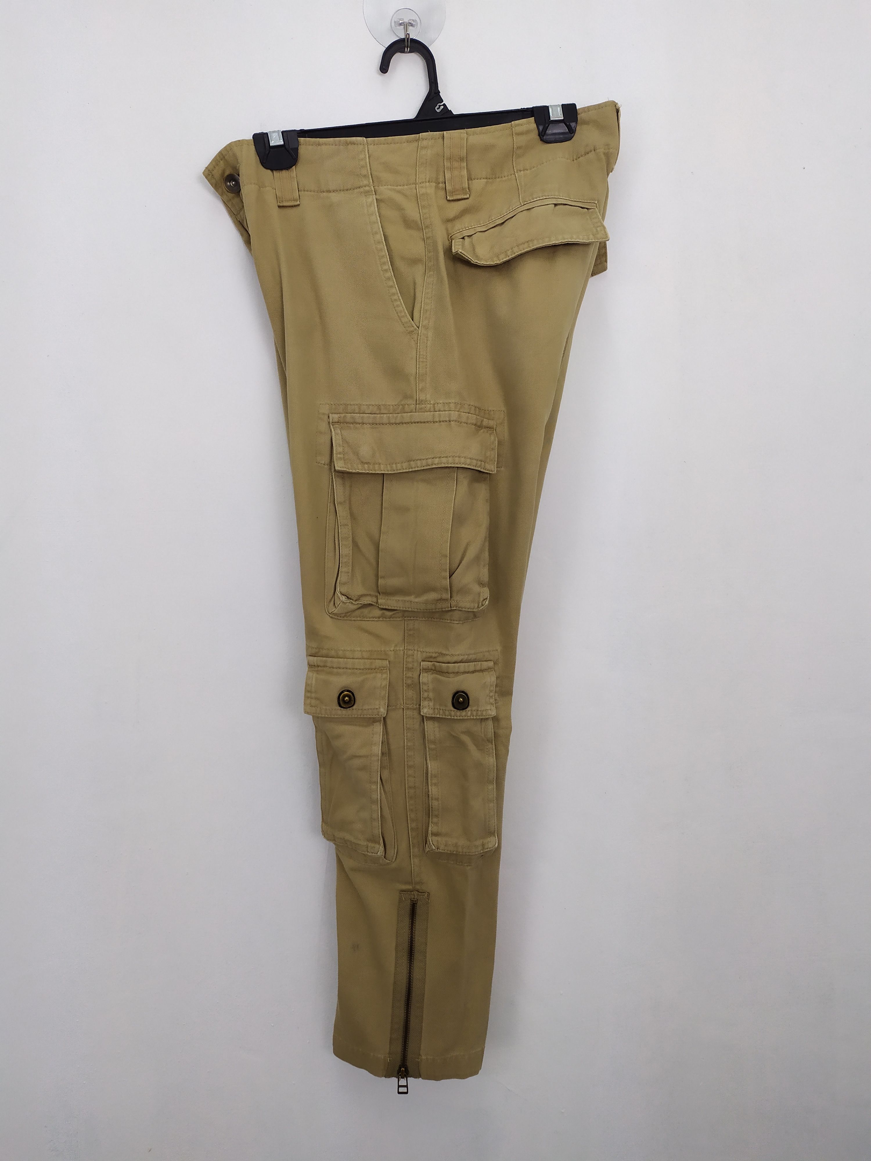 Japanese Brand VINTAGE JAPANESE MANY POCKET CARGO PANTS/ TACTICAL PANTS Size US 32 / EU 48 - 1 Thumbnail