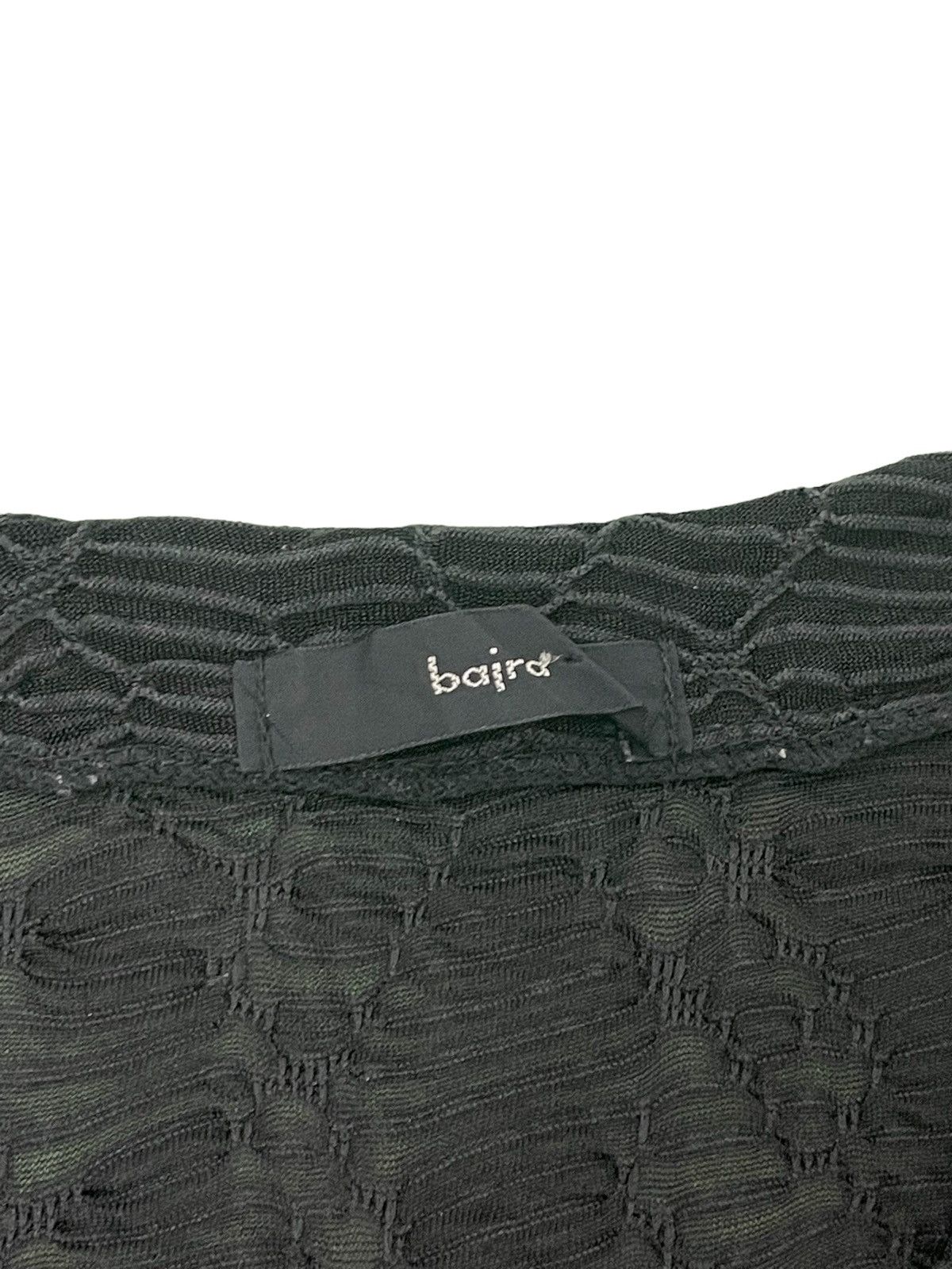 Bajra Bajra Thin Pleated See Through Long Sleeves Shirt 40🟩 Size US L / EU 52-54 / 3 - 8 Thumbnail