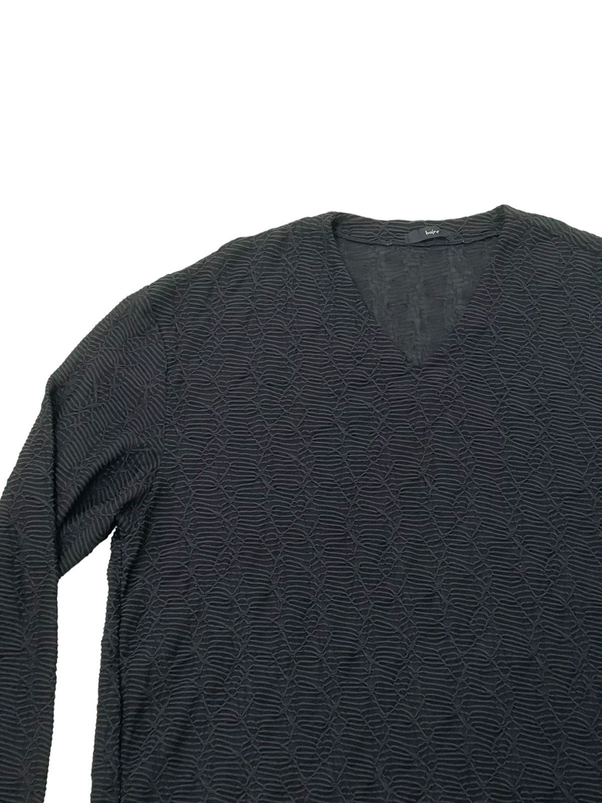 Bajra Bajra Thin Pleated See Through Long Sleeves Shirt 40🟩 Size US L / EU 52-54 / 3 - 6 Thumbnail