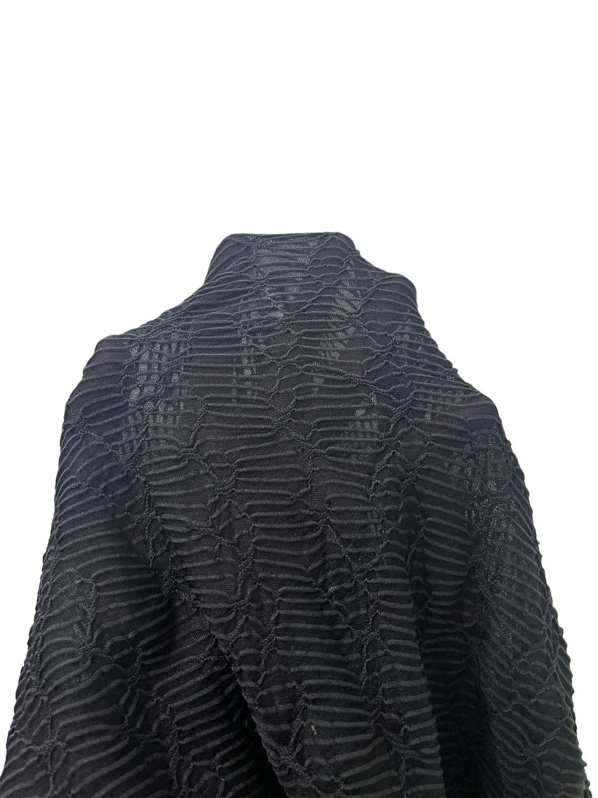 Bajra Bajra Thin Pleated See Through Long Sleeves Shirt 40🟩 Size US L / EU 52-54 / 3 - 9 Thumbnail
