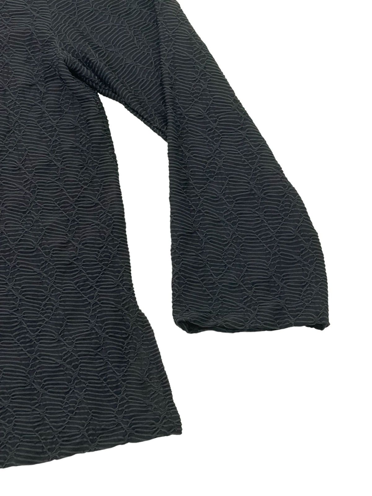 Bajra Bajra Thin Pleated See Through Long Sleeves Shirt 40🟩 Size US L / EU 52-54 / 3 - 4 Thumbnail