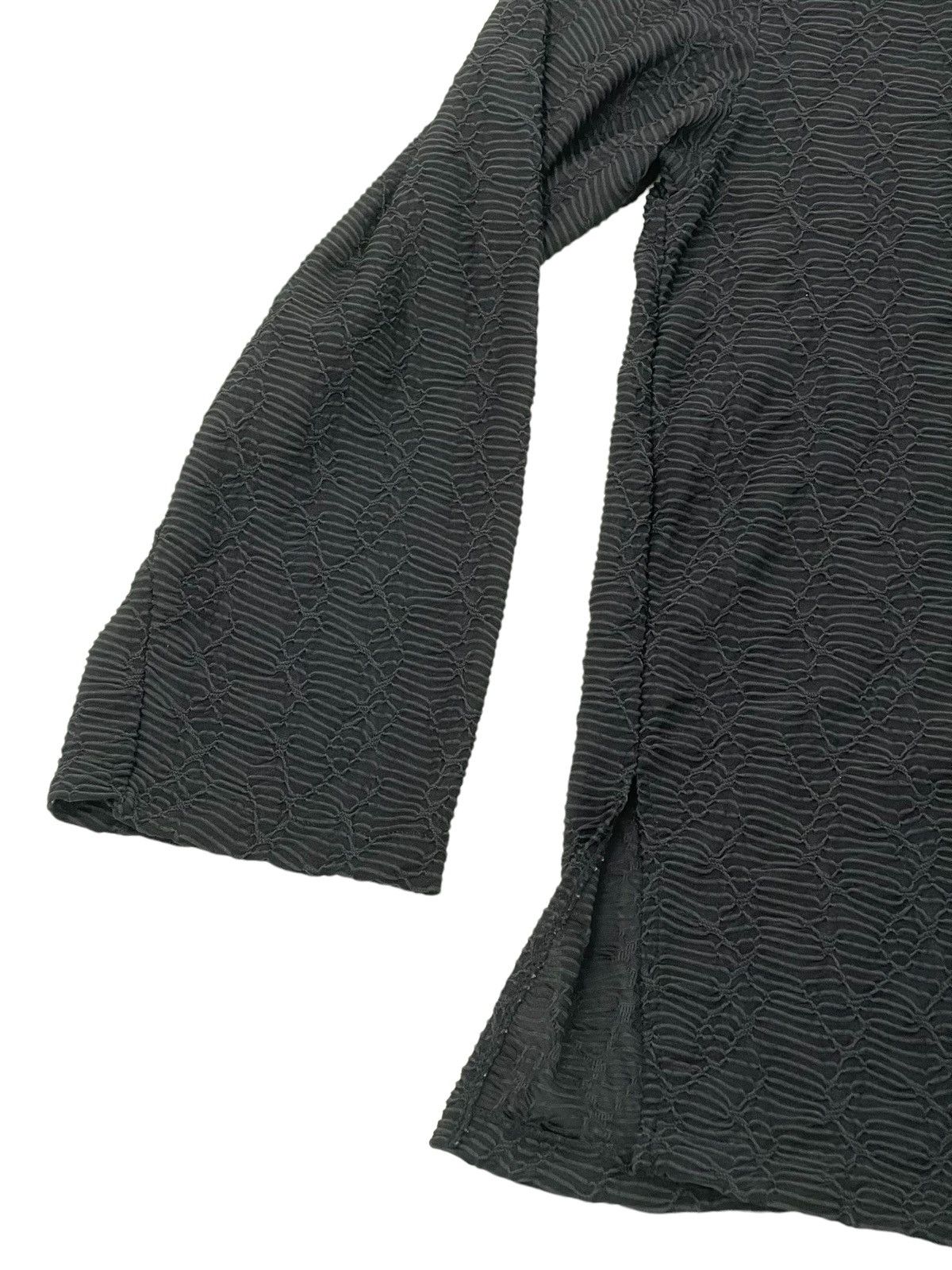 Bajra Bajra Thin Pleated See Through Long Sleeves Shirt 40🟩 Size US L / EU 52-54 / 3 - 5 Thumbnail